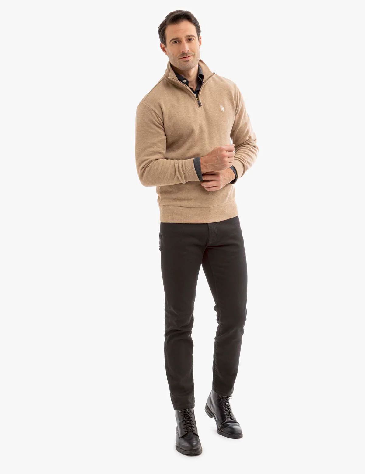 1/4 ZIP FLATBACK PULLOVER - Image 11