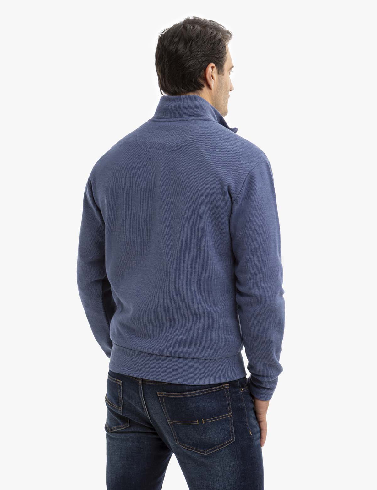 1/4 ZIP FLATBACK PULLOVER - Image 4