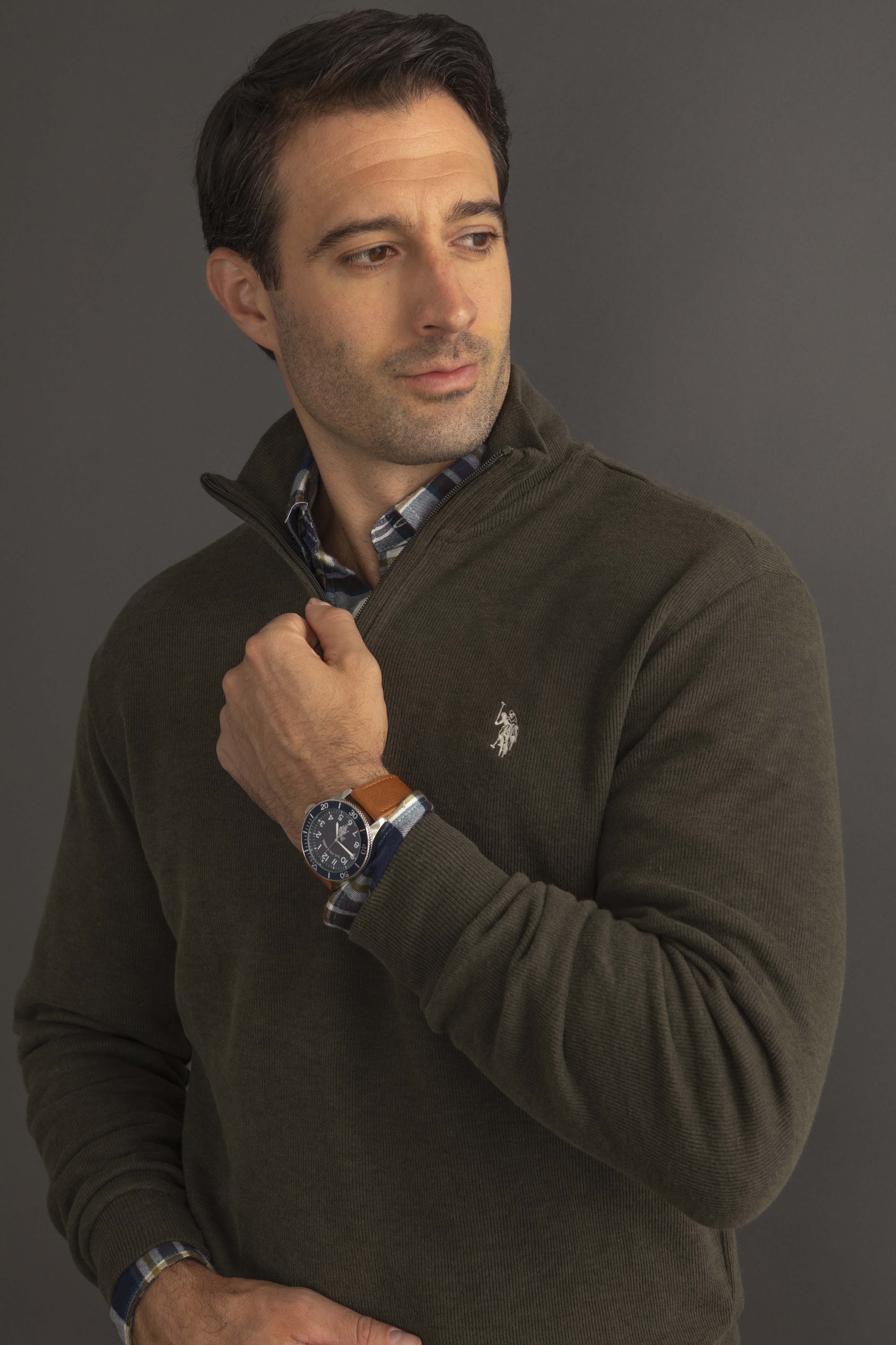 1/4 ZIP FLATBACK PULLOVER - Image 5