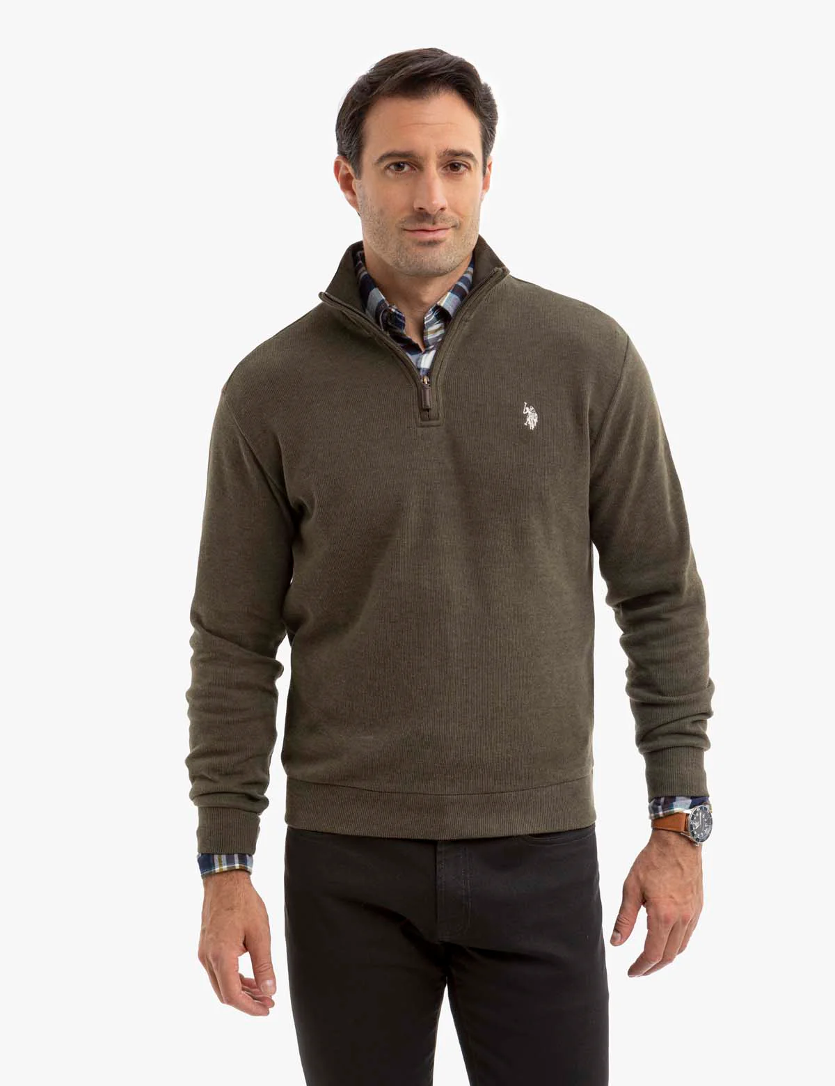 1/4 ZIP FLATBACK PULLOVER - Image 6