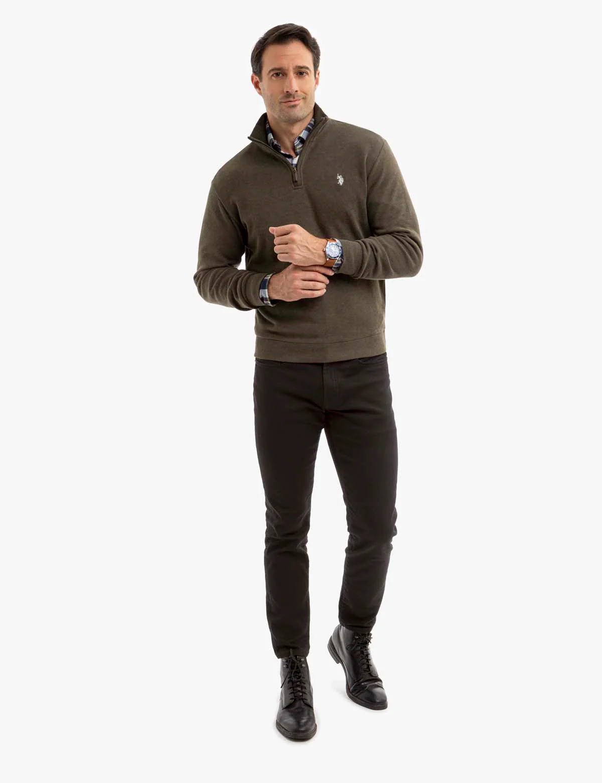 1/4 ZIP FLATBACK PULLOVER - Image 7