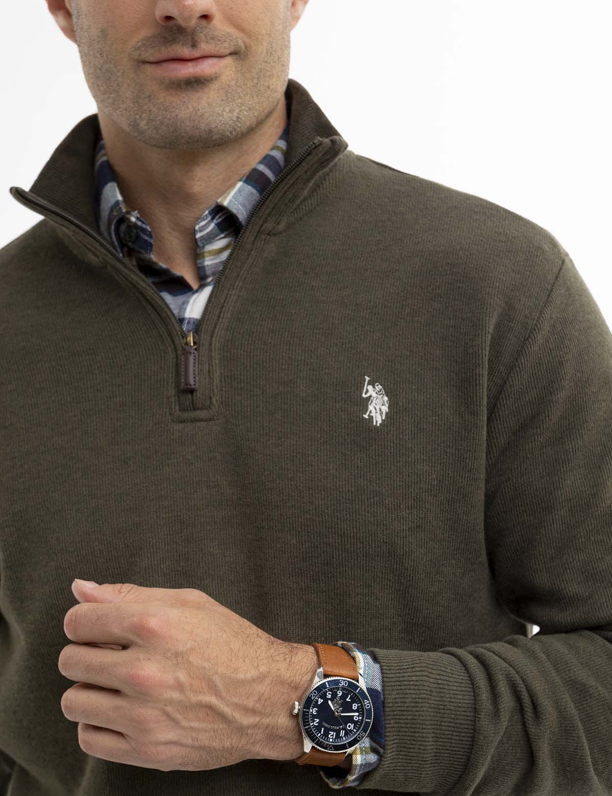 1/4 ZIP FLATBACK PULLOVER - Image 8
