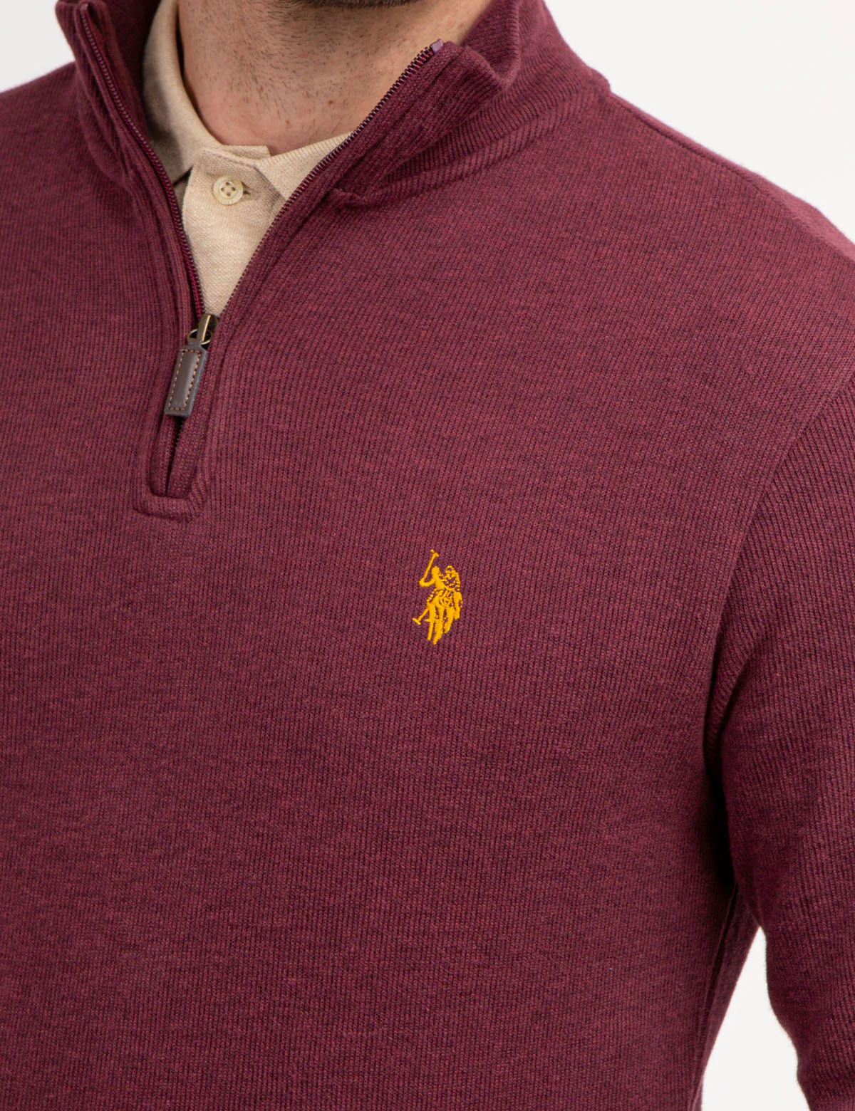 1/4 ZIP FLATBACK PULLOVER - Image 9