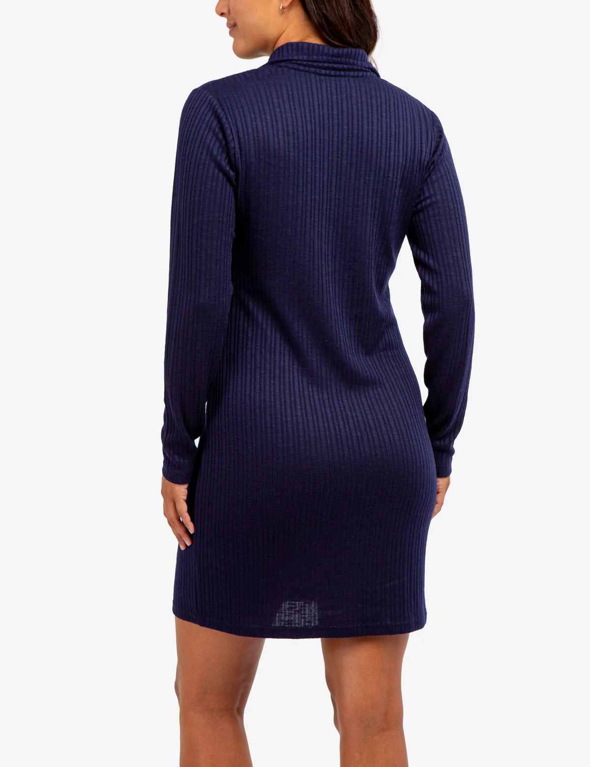 1/4 ZIP LONG SLEEVE DRESS - Image 4