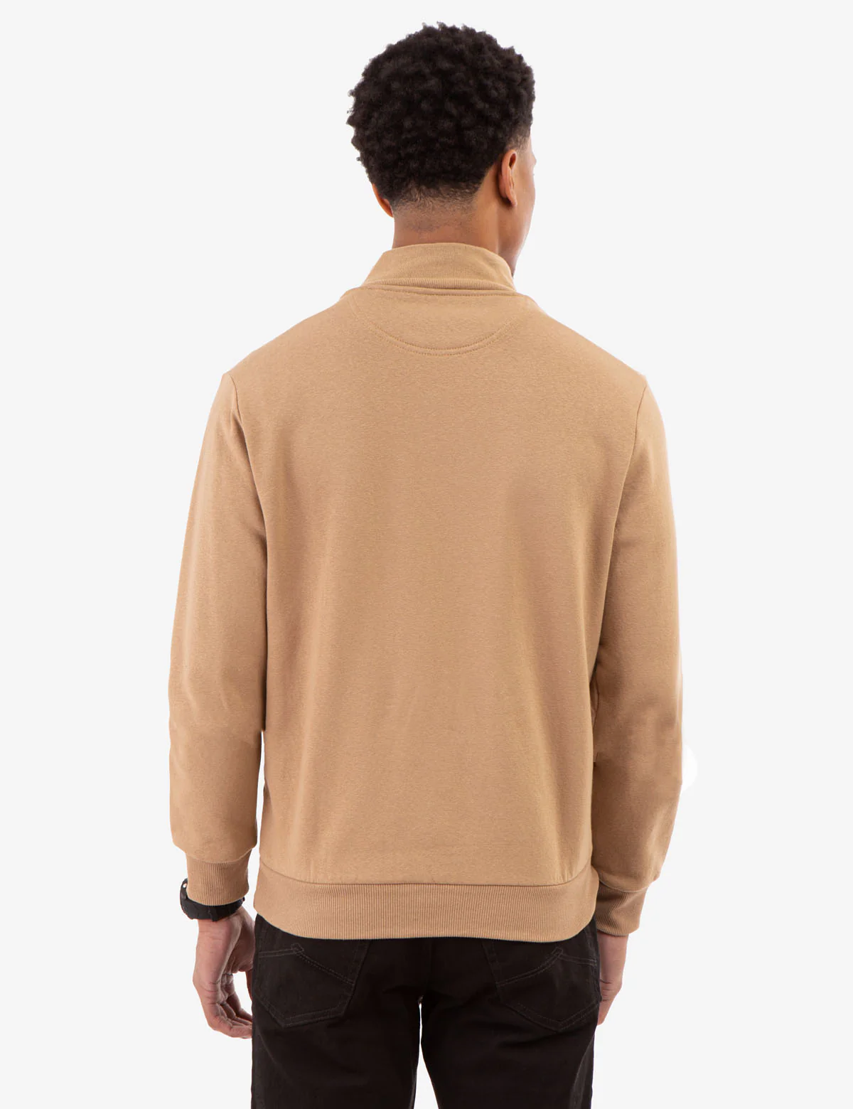 1/4 ZIP YARN DYE STRIPE MOCK NECK PULLOVER - Image 18