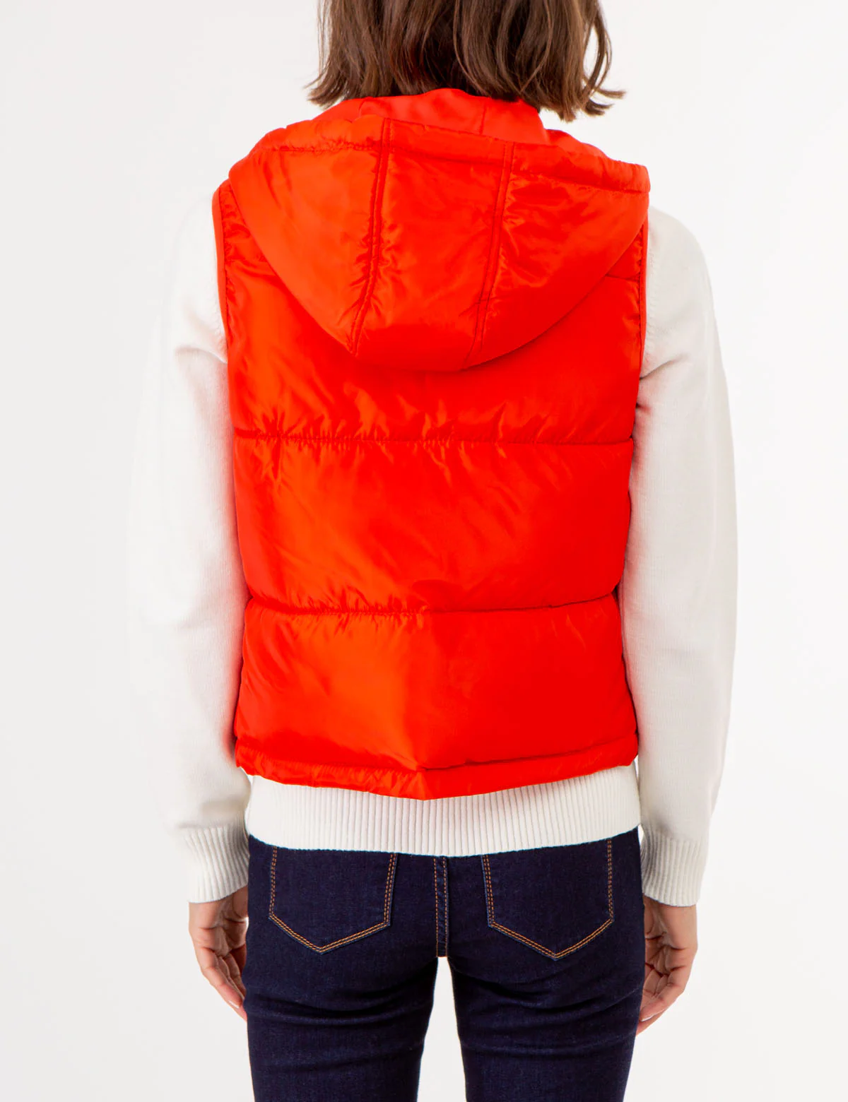 HOODED CROPPED VEST - Image 11