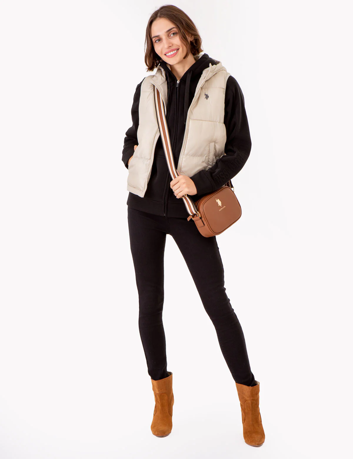 HOODED CROPPED VEST - Image 4