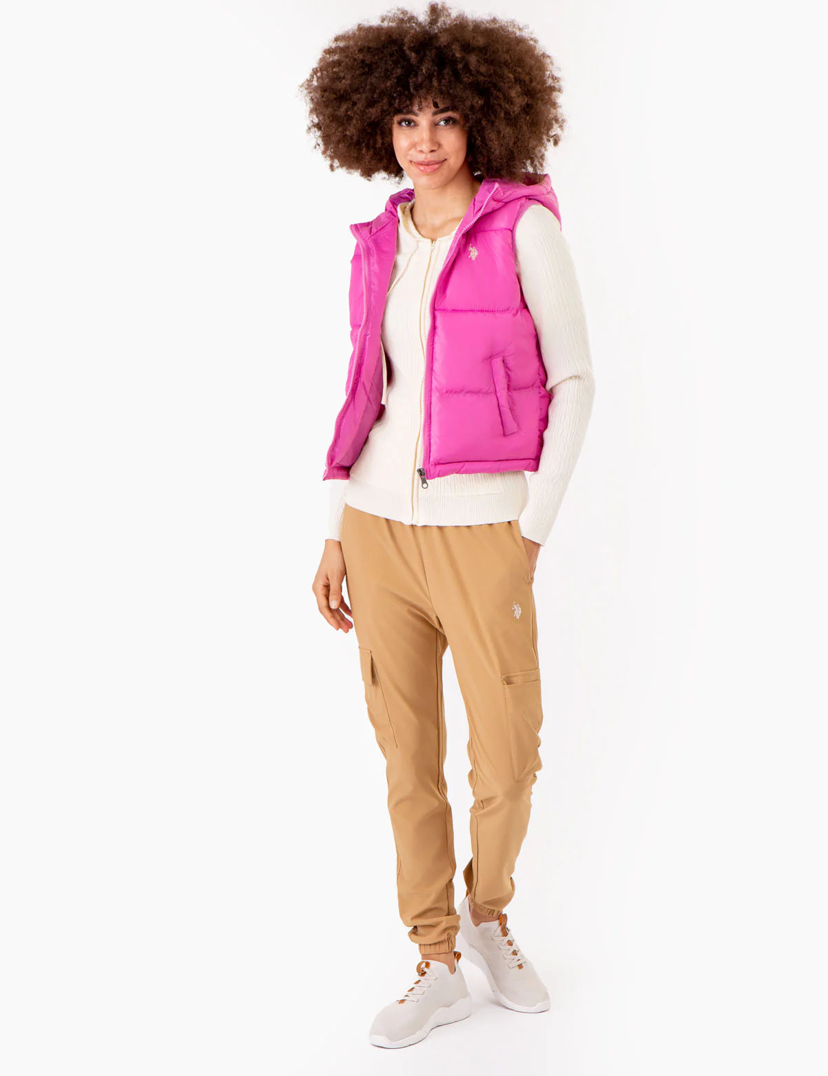 HOODED CROPPED VEST - Image 6