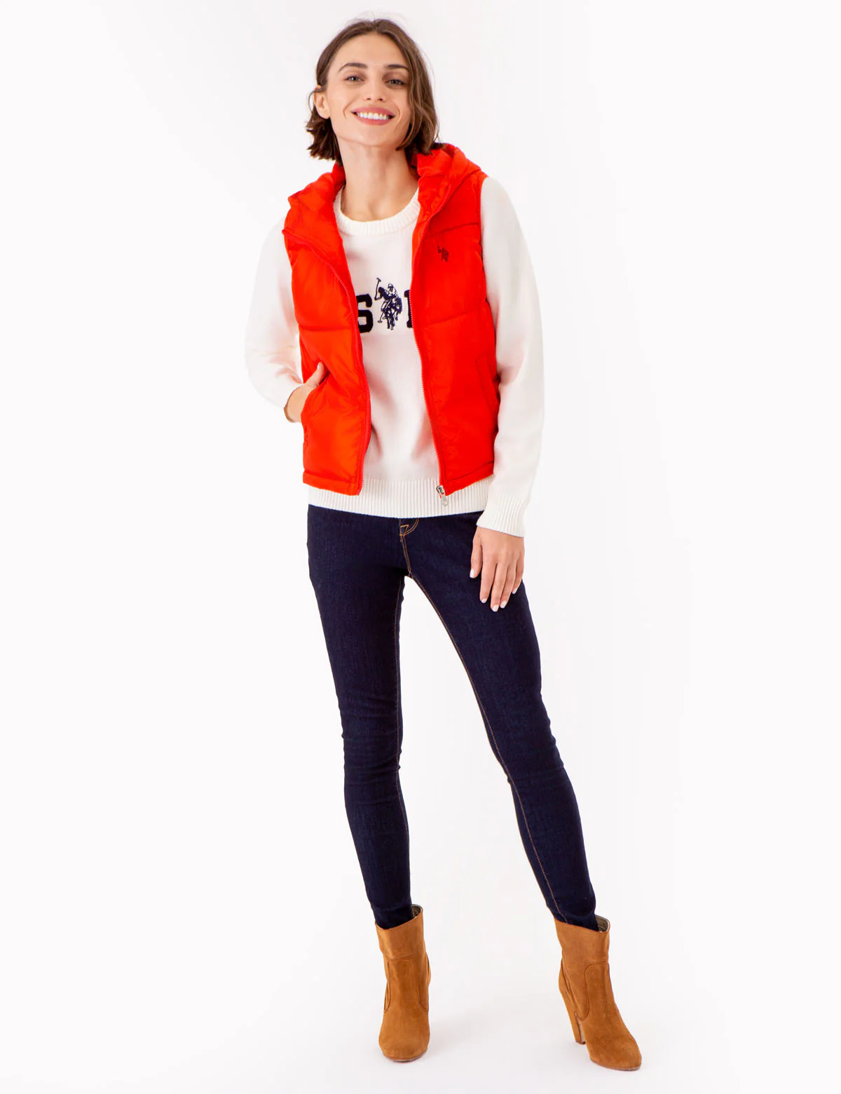 HOODED CROPPED VEST - Image 9