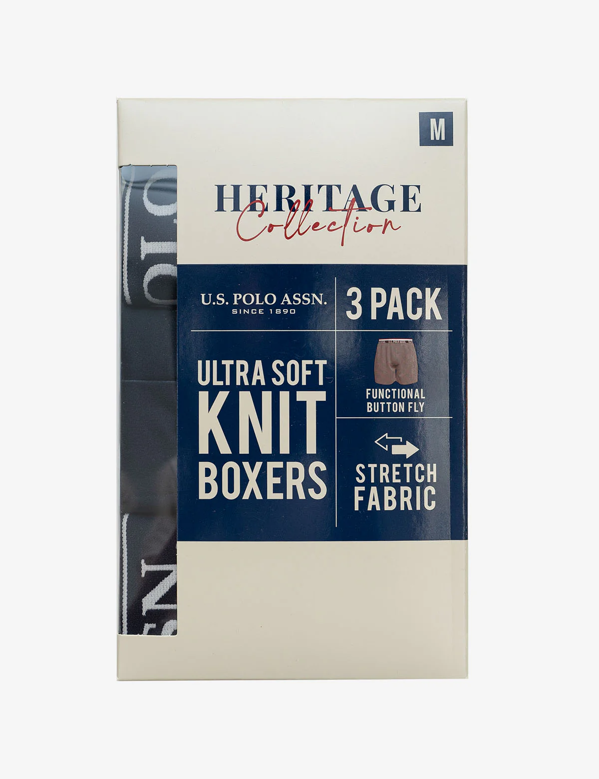3 PACK ULTRA SOFT KNIT BOXERS - Image 2
