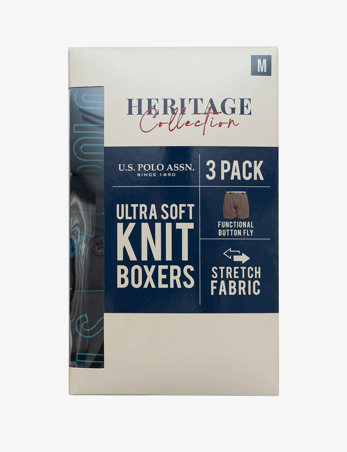 3 PACK ULTRA SOFT KNIT BOXERS - Image 5