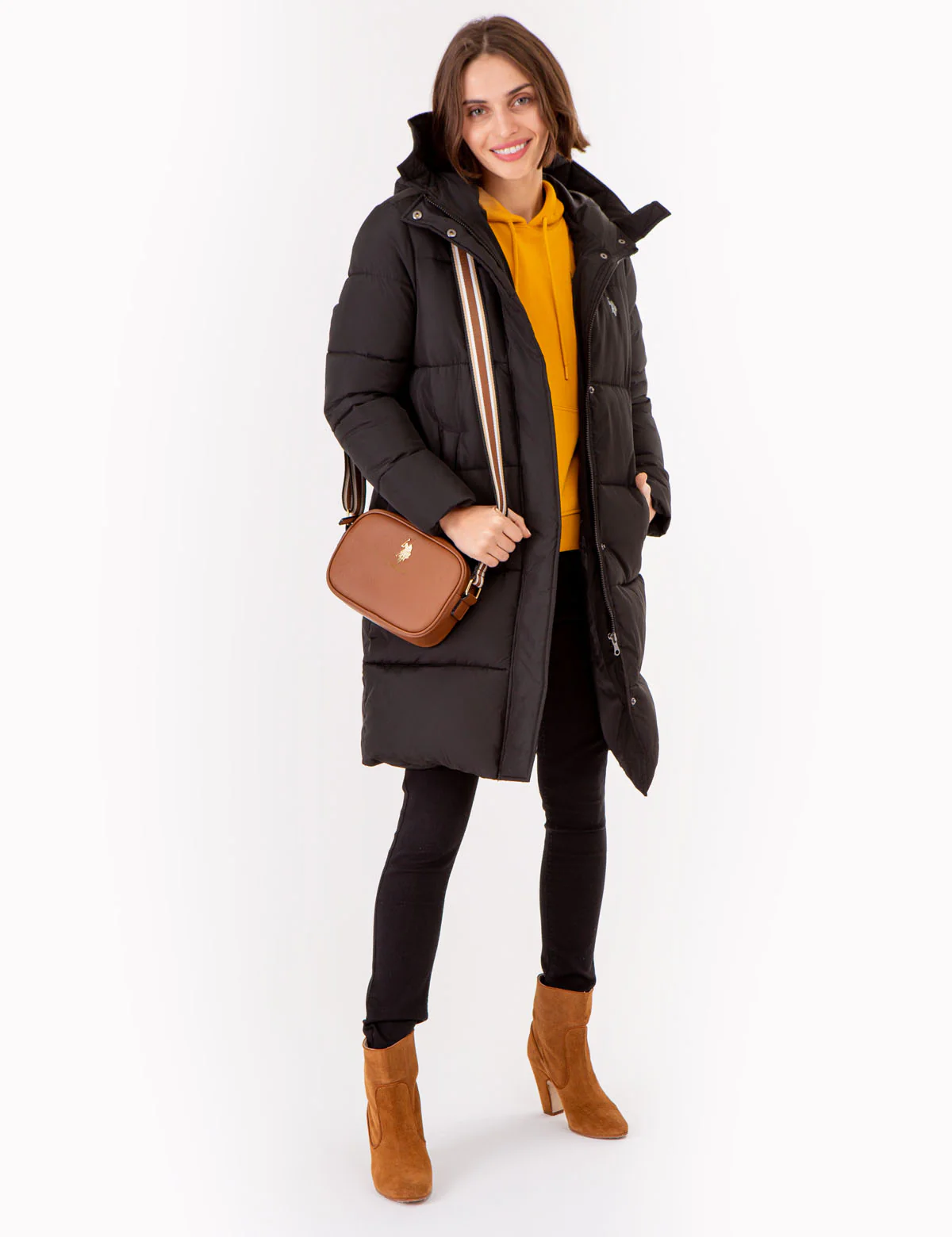 MAXI SNORKEL HOODED PUFFER JACKET - Image 4