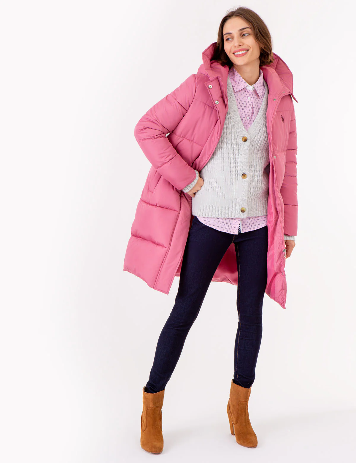 MAXI SNORKEL HOODED PUFFER JACKET - Image 9
