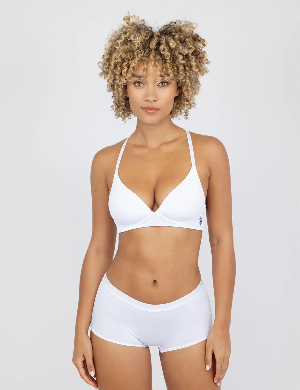 3PK ASSORTED WIRE FREE BRAS WITH ADJUSTABLE STRAPS - Image 5