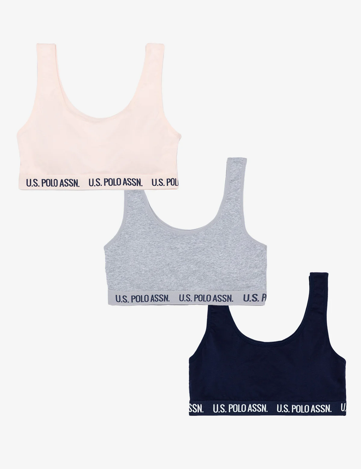3PK BRALETTES WITH REMOVEABLE PADS - Image 2