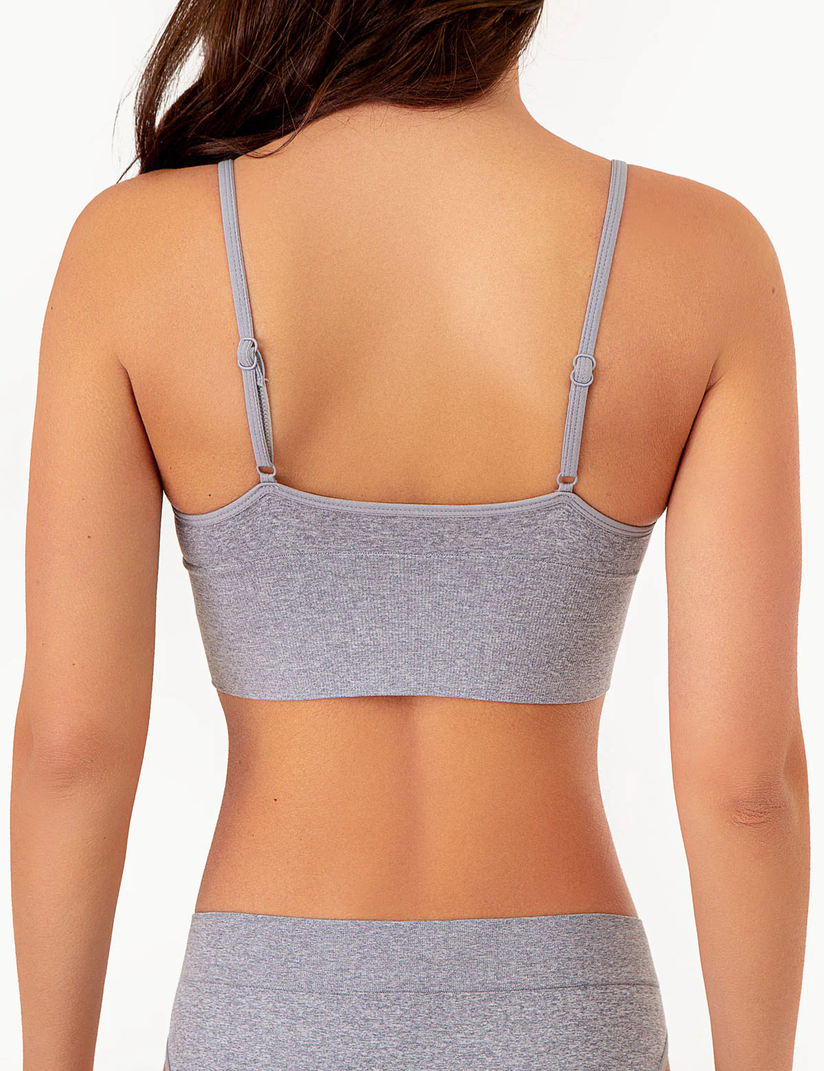 3PK TRIANGLE LONG LINE BRALETTES WITH REMOVEABLE PADS - Image 10
