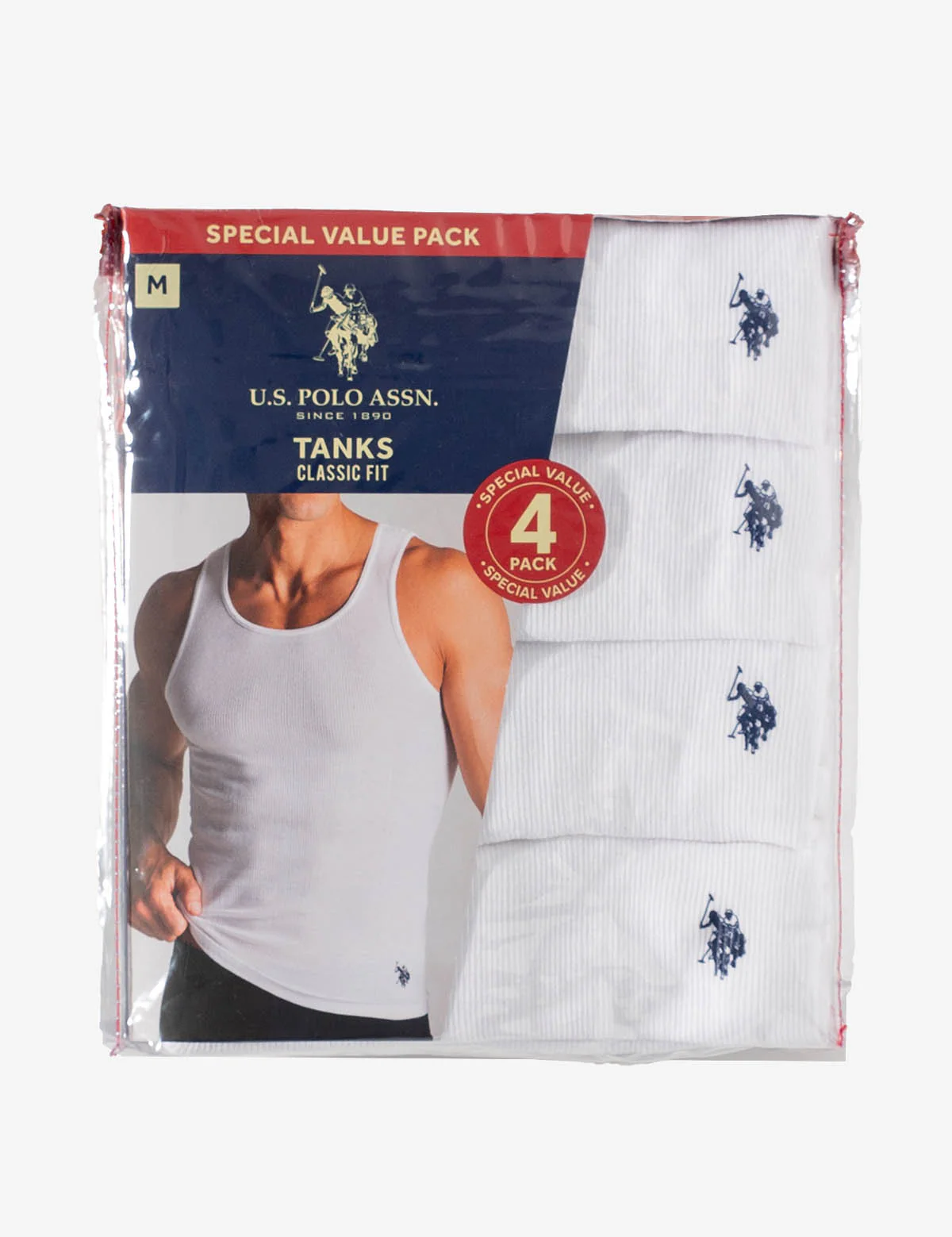 4 PACK A-SHIRTS - Image 3