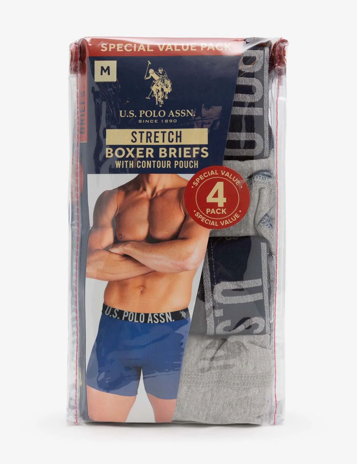4PK STRETCH BOXER BRIEFS - Image 2