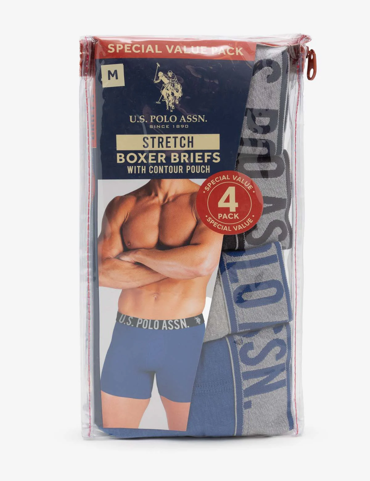 4PK STRETCH BOXER BRIEFS - Image 3