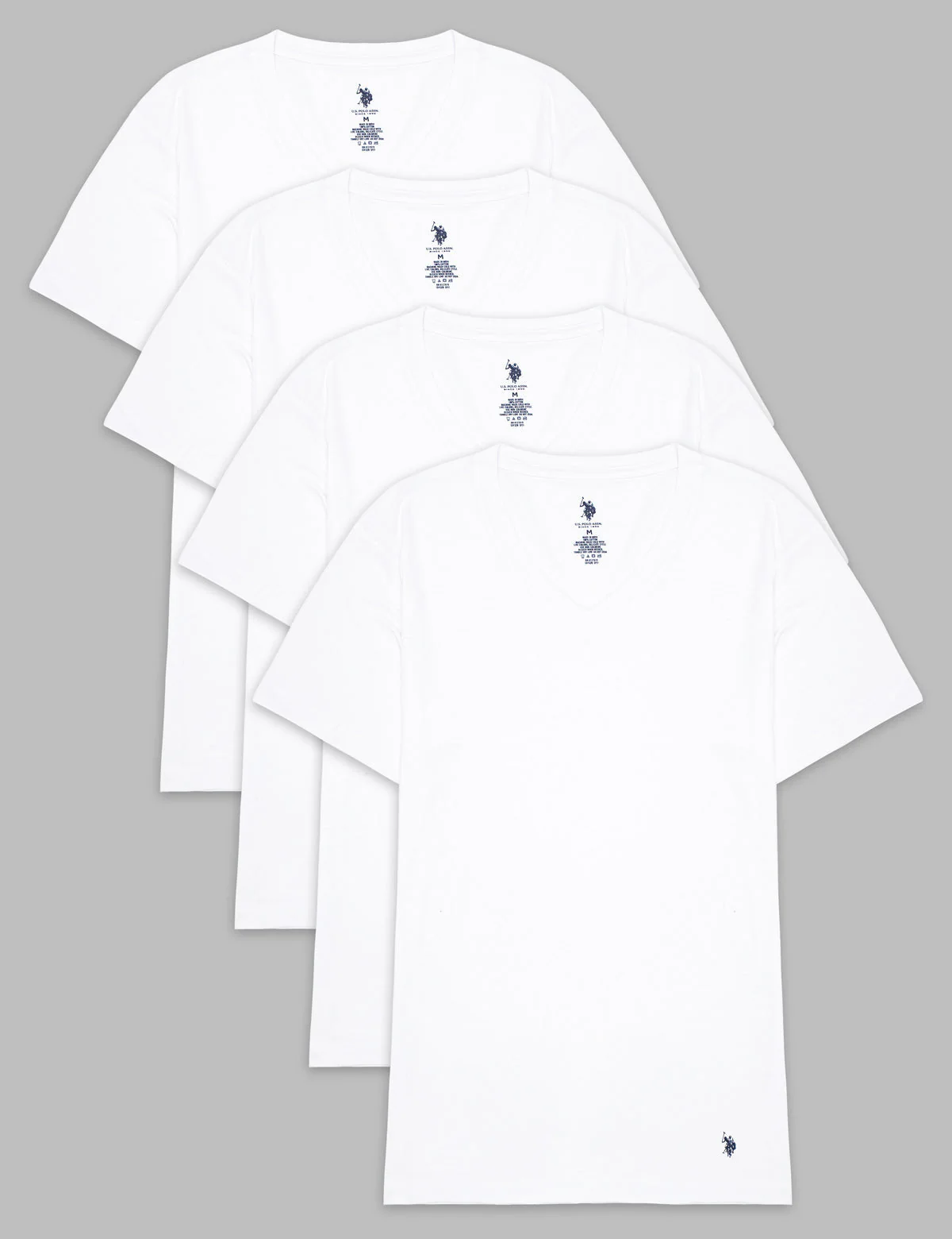 4 PACK V-NECK T-SHIRTS - Image 2