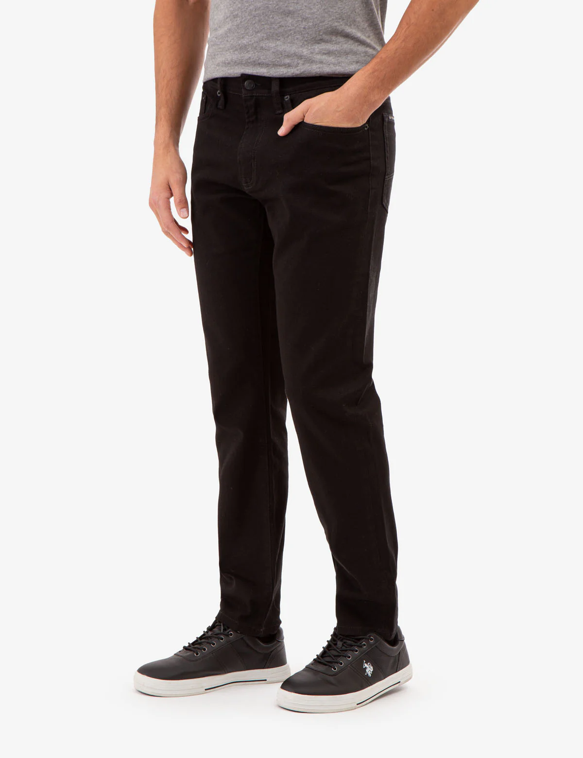 5 POCKET ATHLETIC FIT JEANS - Image 2