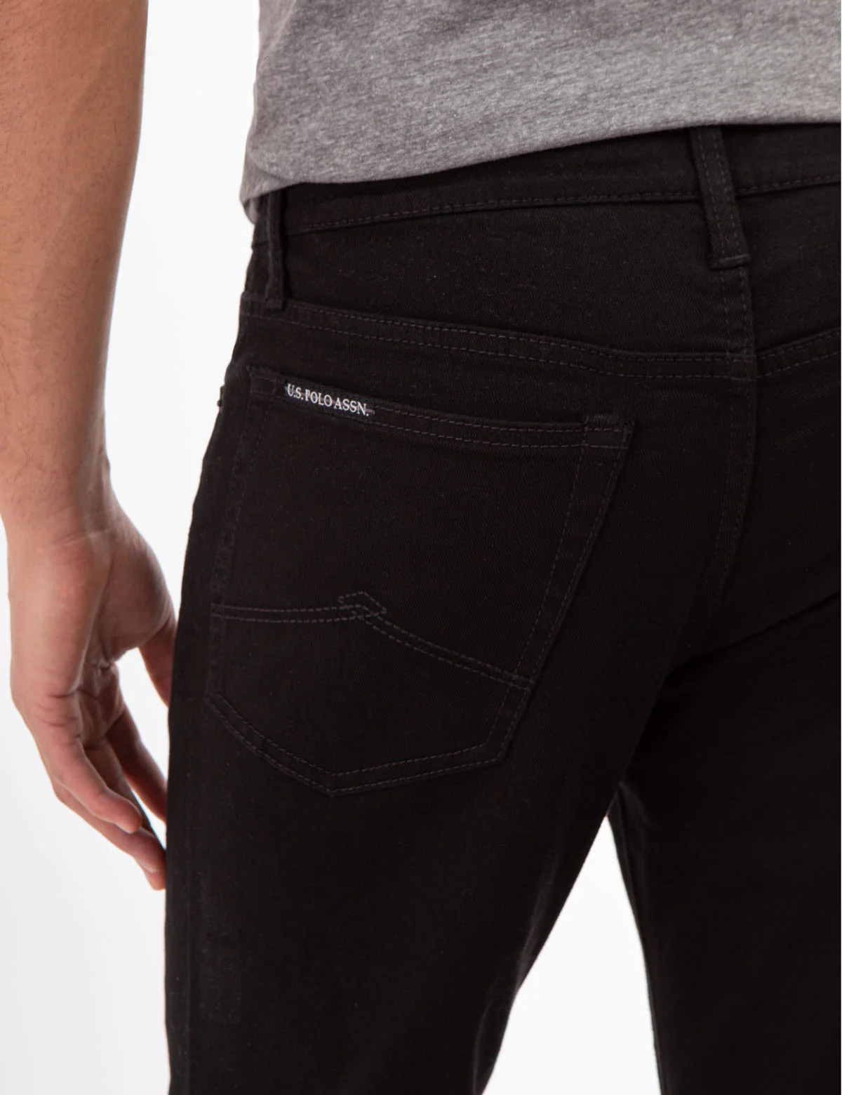 5 POCKET ATHLETIC FIT JEANS - Image 5