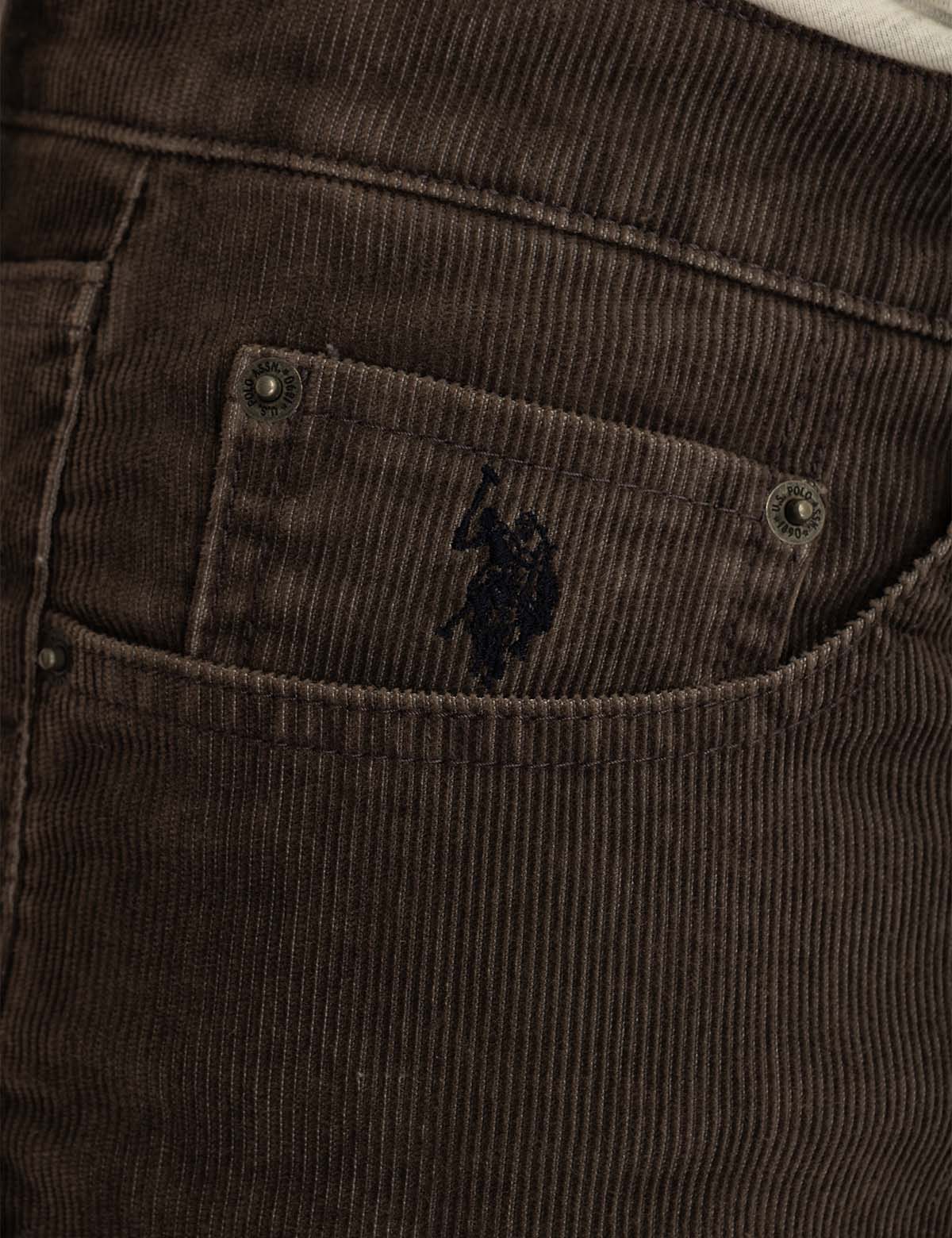 5 POCKET SLIM STRAIGHT CORDUROY PANTS - Image 10