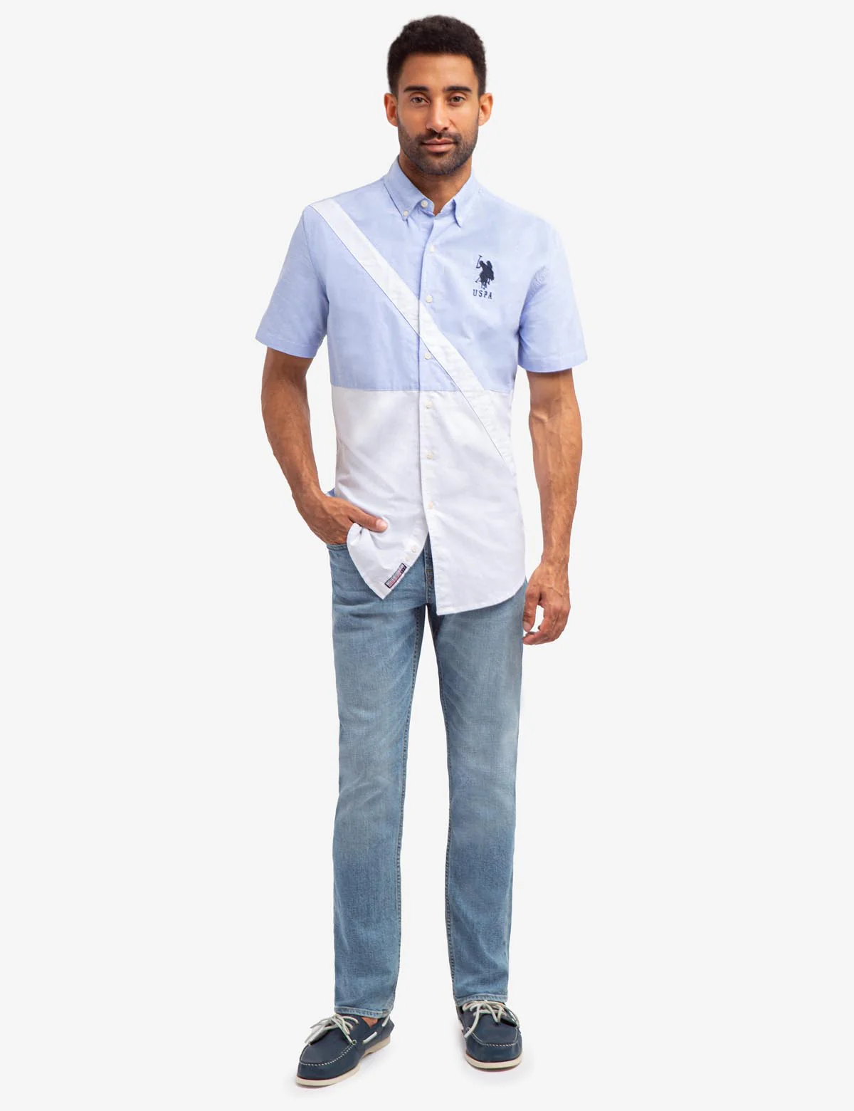 5 POCKET SLIM STRAIGHT FIT JEANS WITH SOFT ELASTIC - Image 2