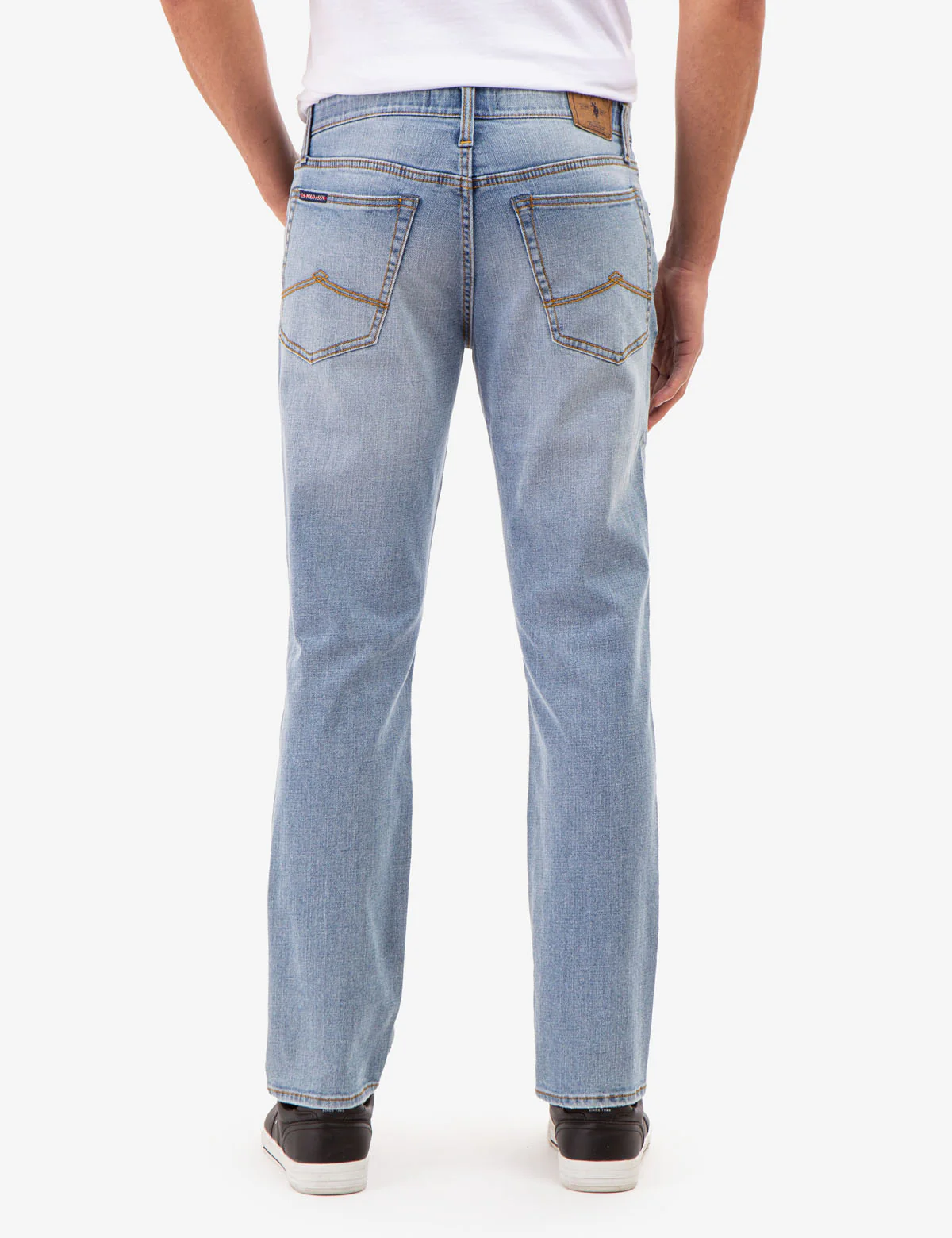 5 POCKET SLIM STRAIGHT FIT JEANS WITH SOFT ELASTIC - Image 3