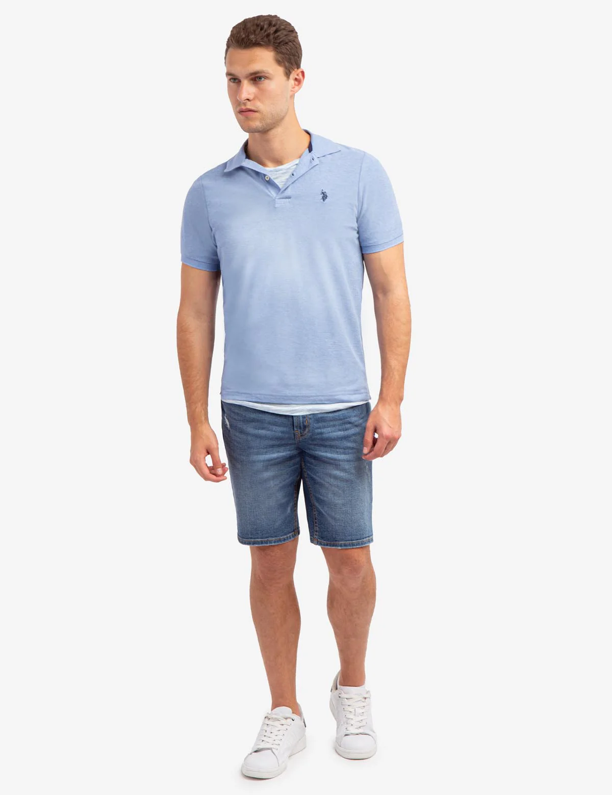 5 POCKET SLIM STRAIGHT SHORTS - Image 2