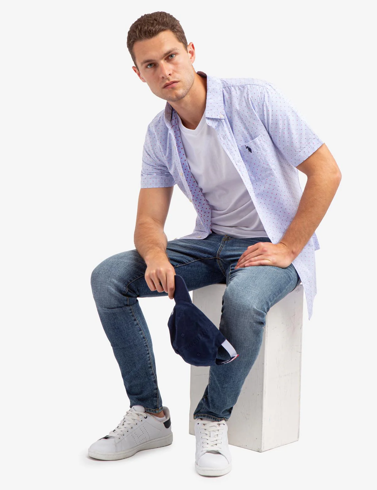 5 POCKET STRETCH SKINNY FIT JEANS - Image 2