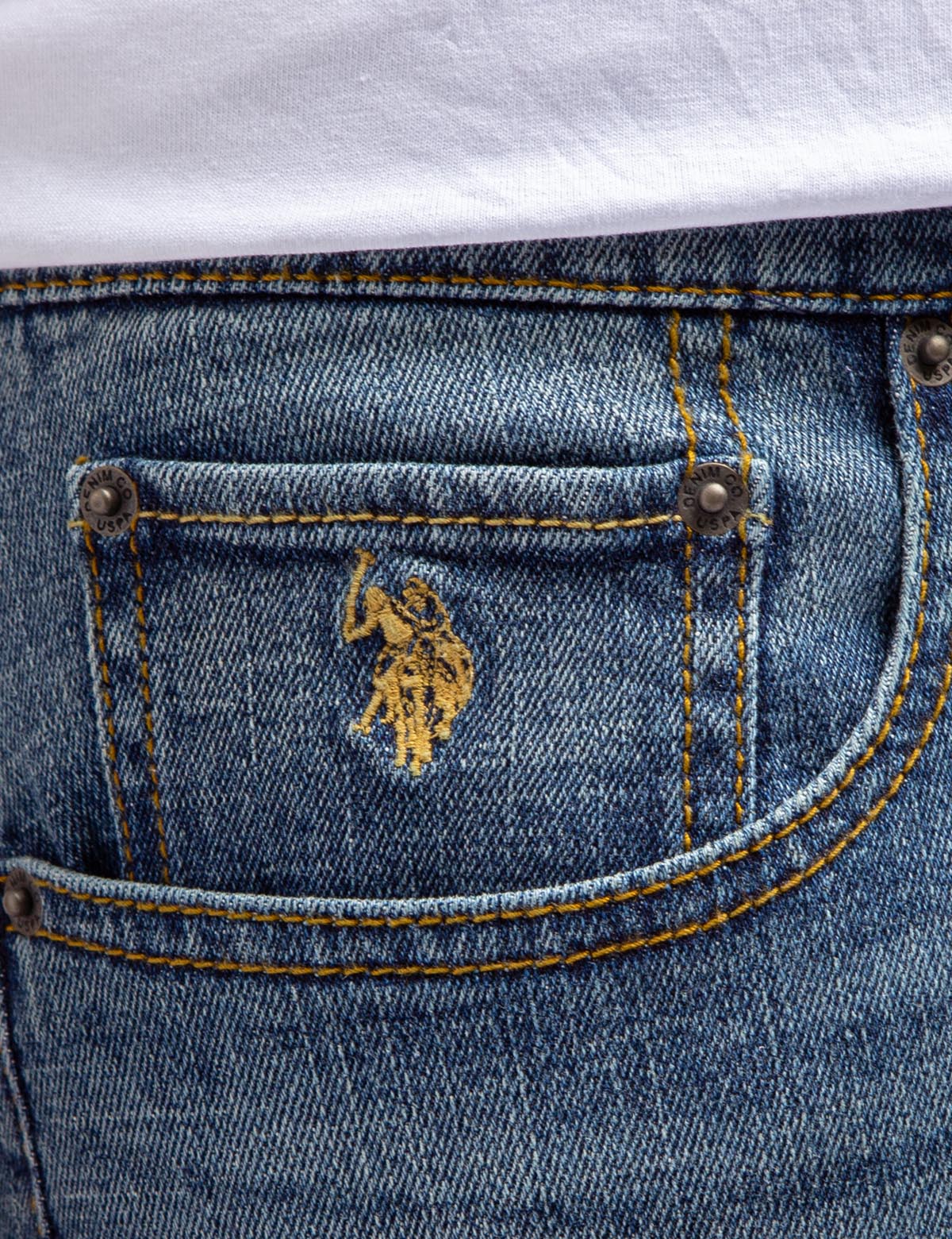 5 POCKET STRETCH SKINNY FIT JEANS - Image 5