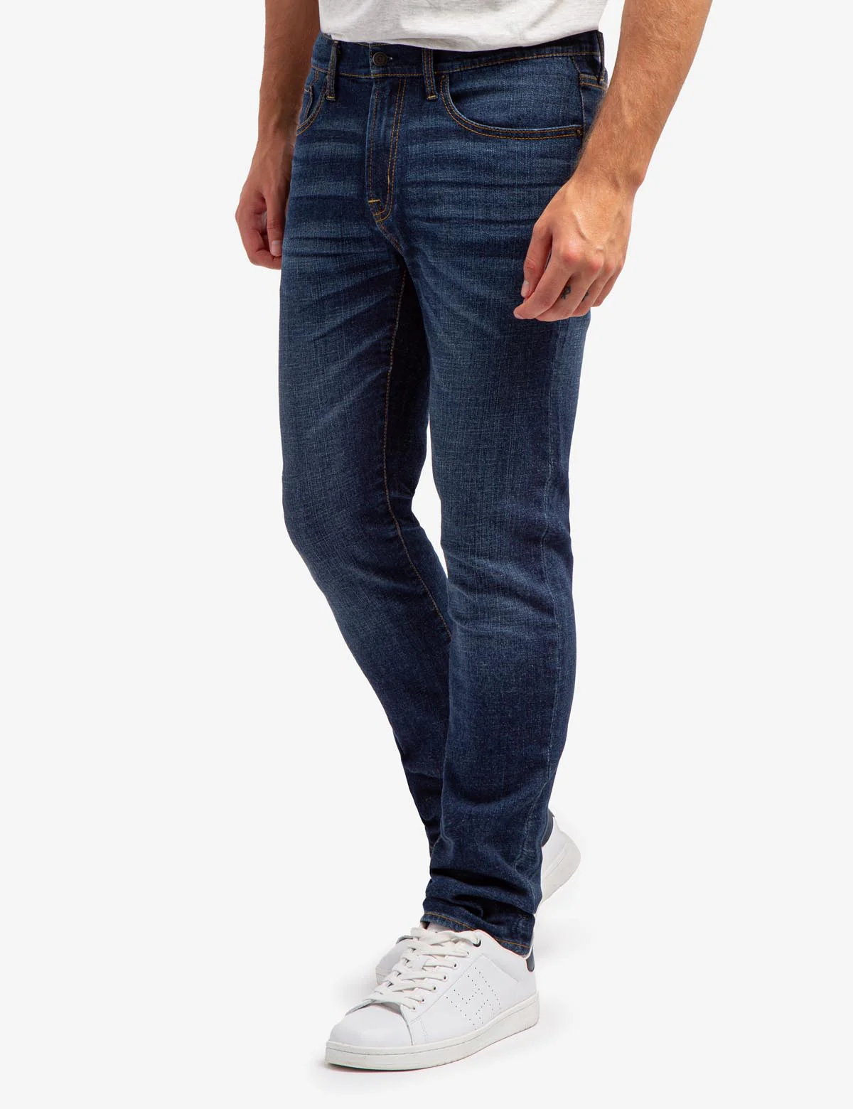 5 POCKET STRETCH SKINNY FIT JEANS - Image 3