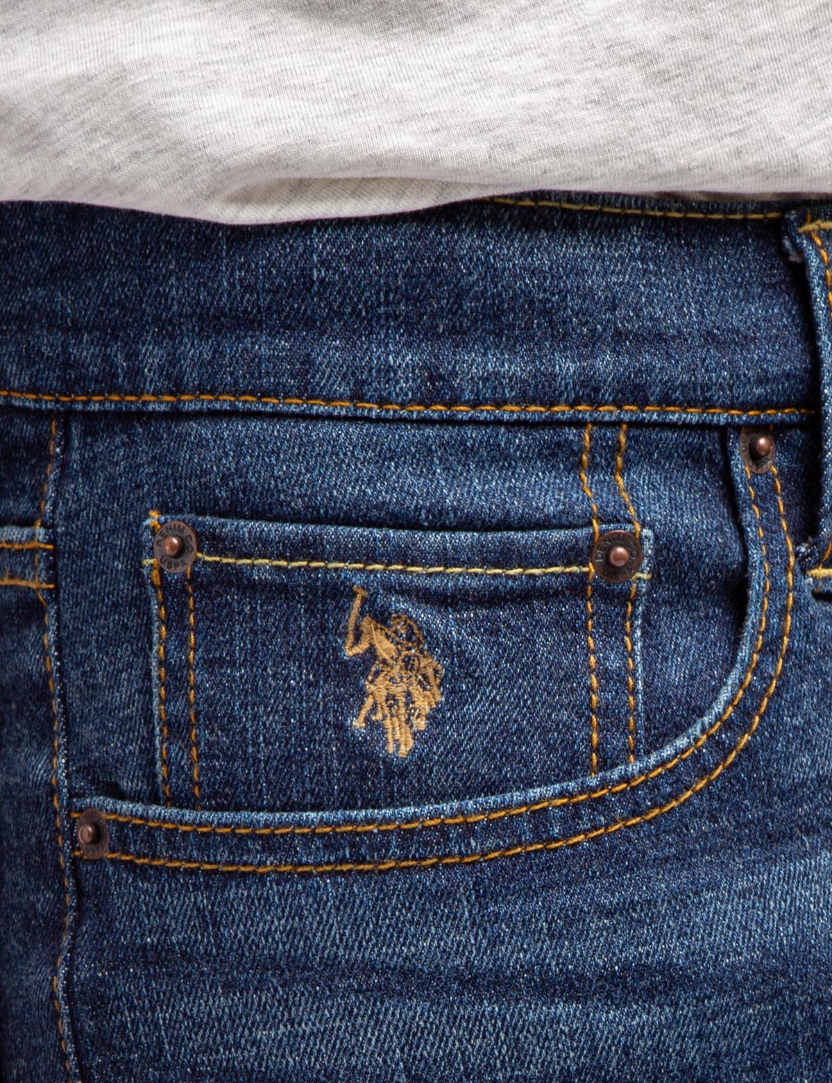 5 POCKET STRETCH SKINNY FIT JEANS - Image 5