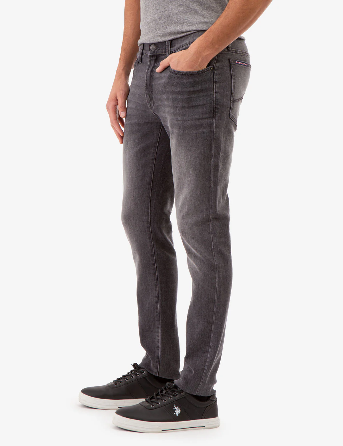 5 POCKET STRETCH SKINNY FIT JEANS - Image 2