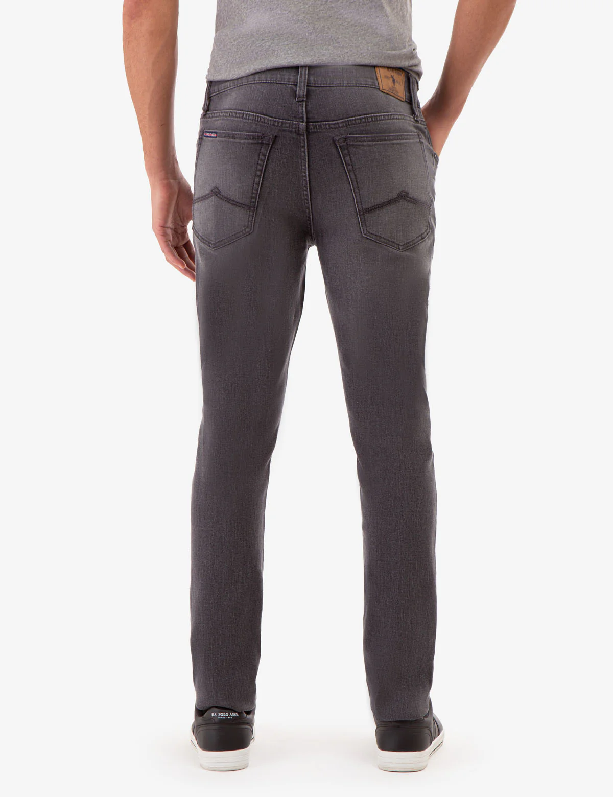 5 POCKET STRETCH SKINNY FIT JEANS - Image 3