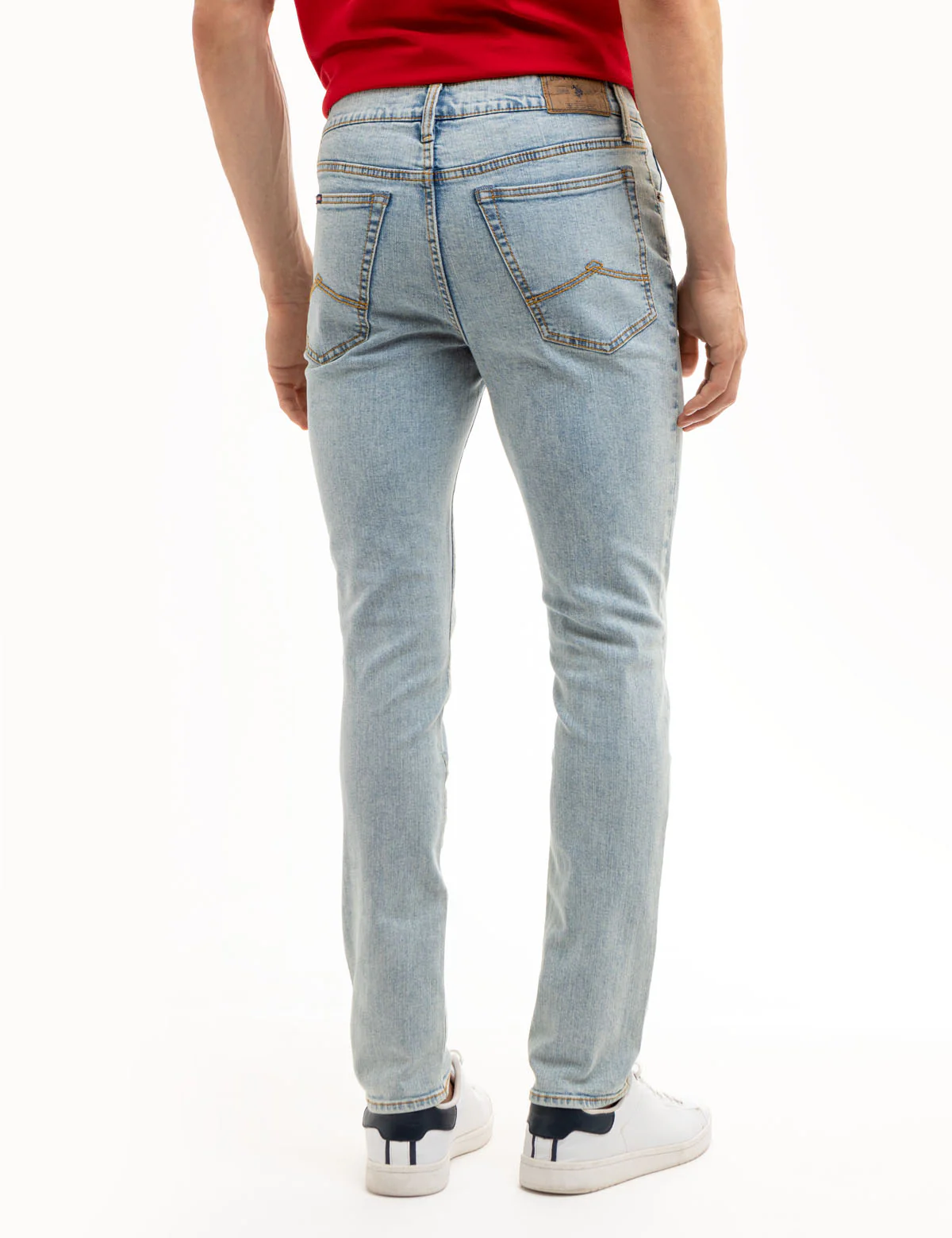 5 POCKET STRETCH SKINNY FIT JEANS - Image 4