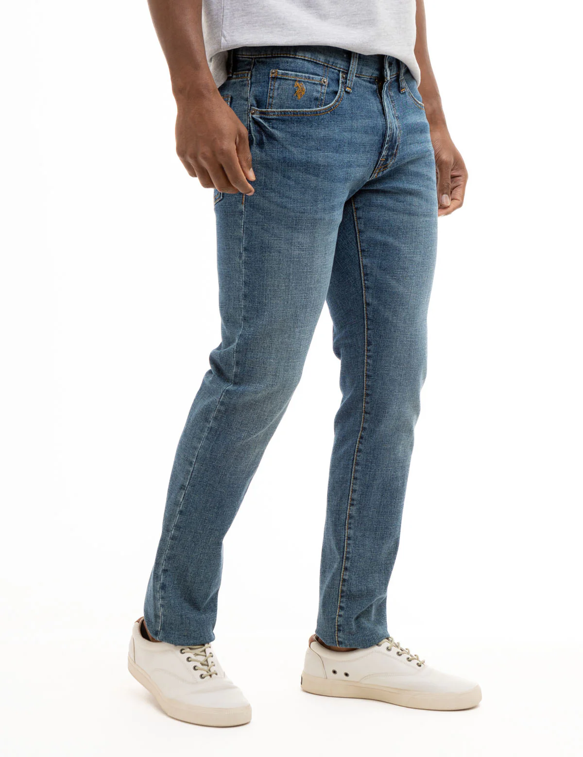 5 POCKET STRETCH SLIM FIT JEANS - Image 8
