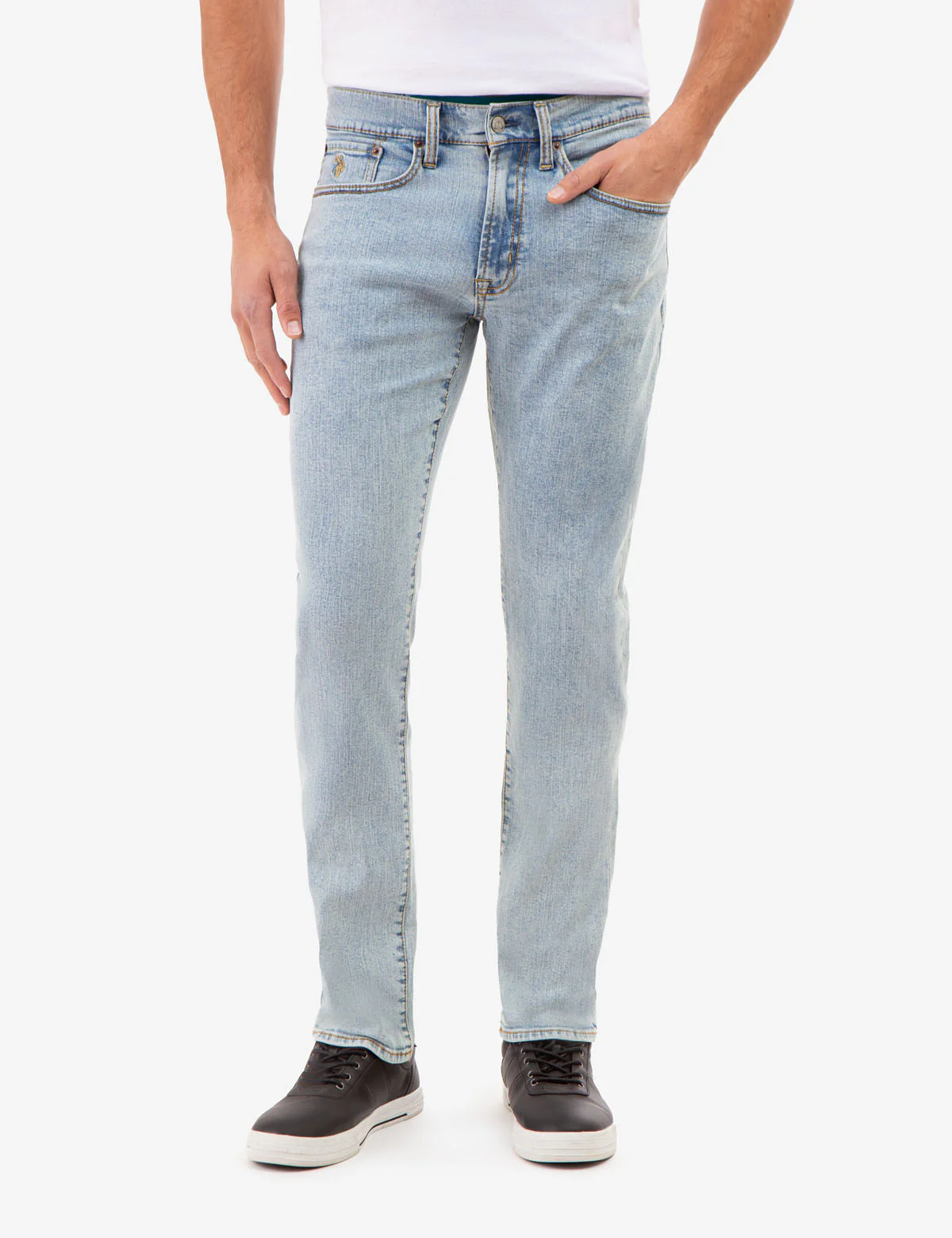 5 POCKET STRETCH SLIM FIT JEANS - Image 5