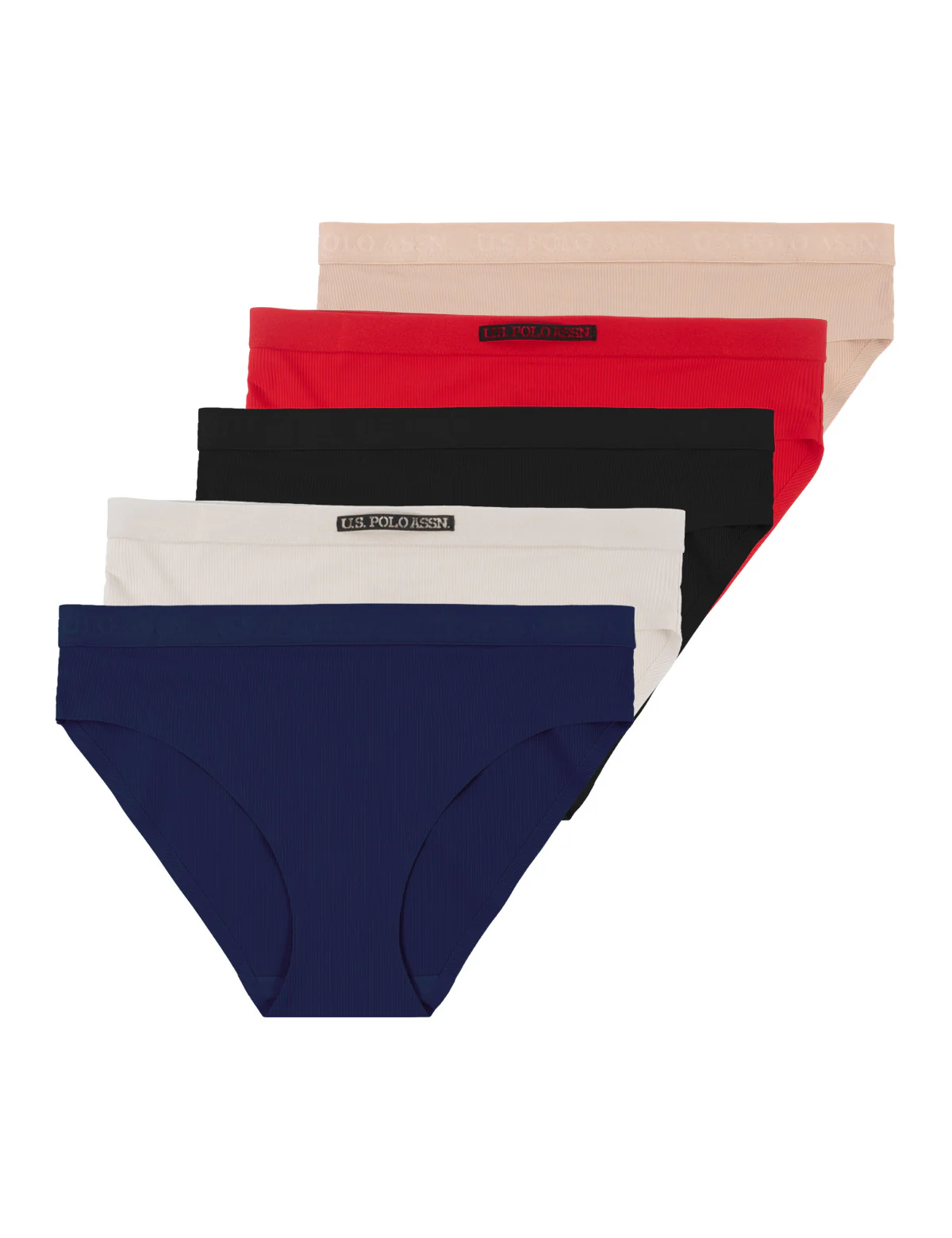 5PK LASER MICROFIBER HICUT BIKINIS - Image 2