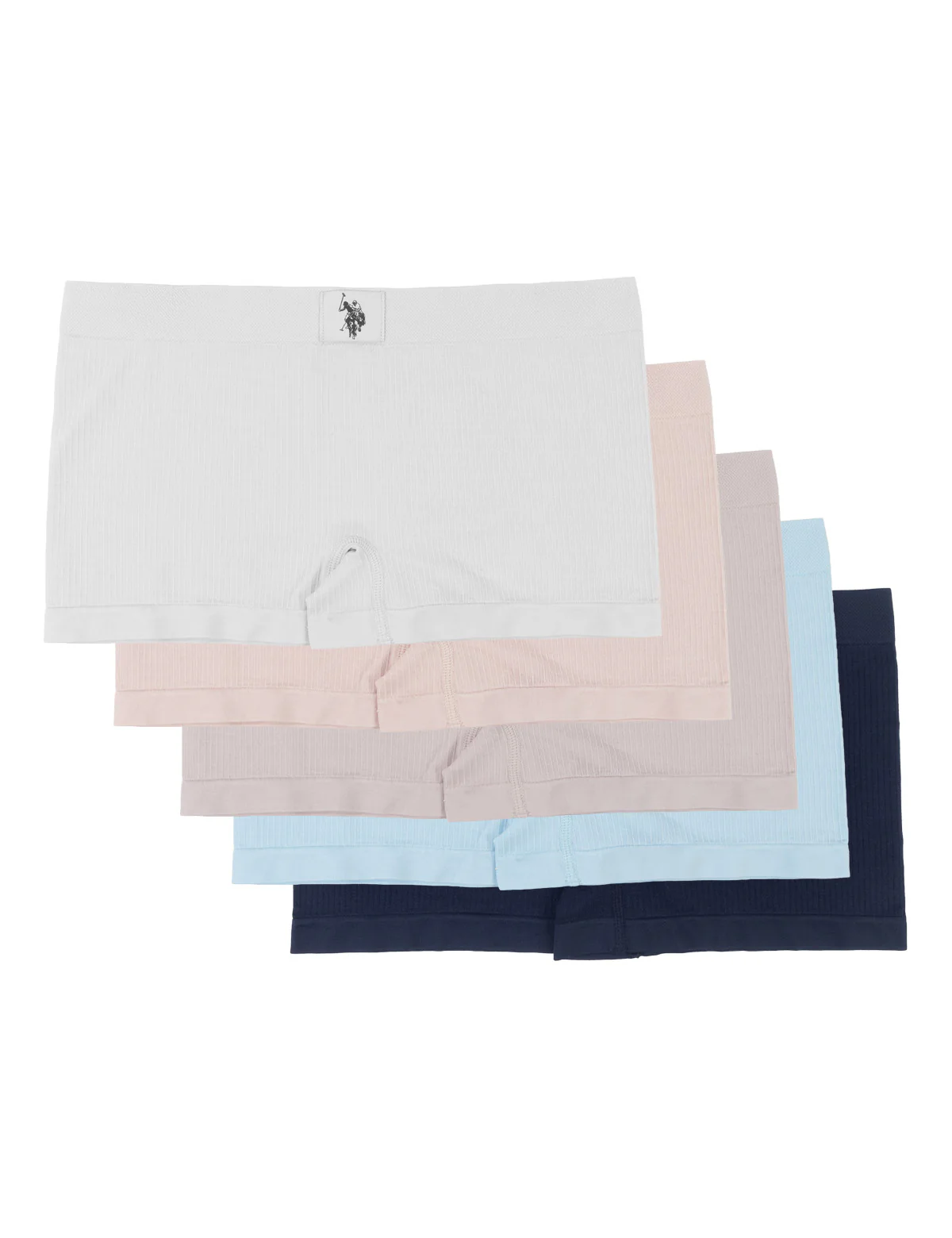 5PK RIBBED SEAMLESS BOYSHORTS - Image 2