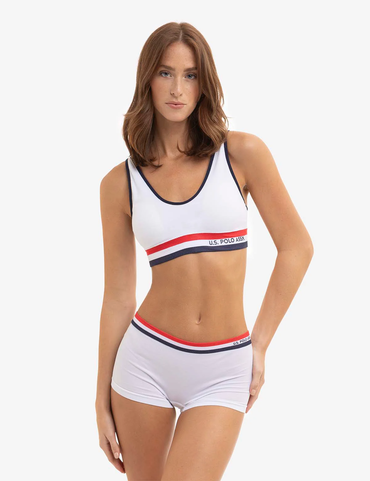 5 PACK SIGNATURE STRIPE SEAMLESS BOY SHORTS - Image 5