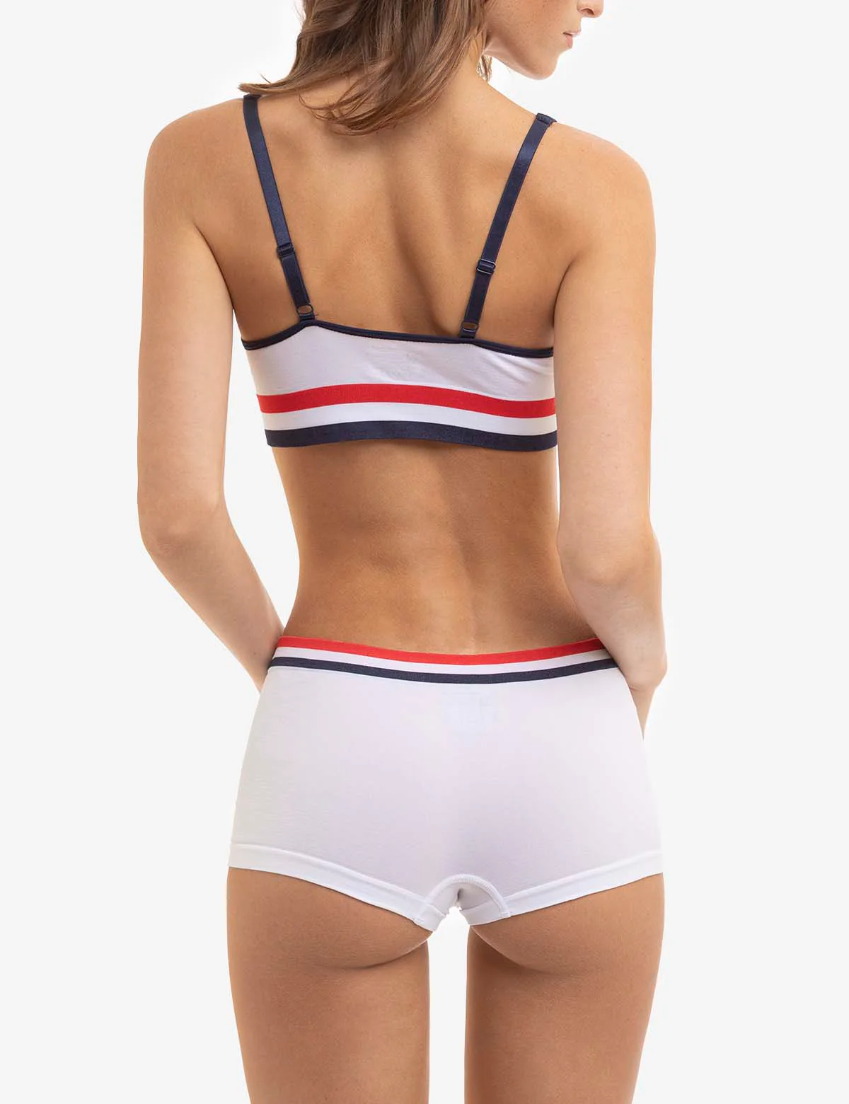 5 PACK SIGNATURE STRIPE SEAMLESS BOY SHORTS - Image 6