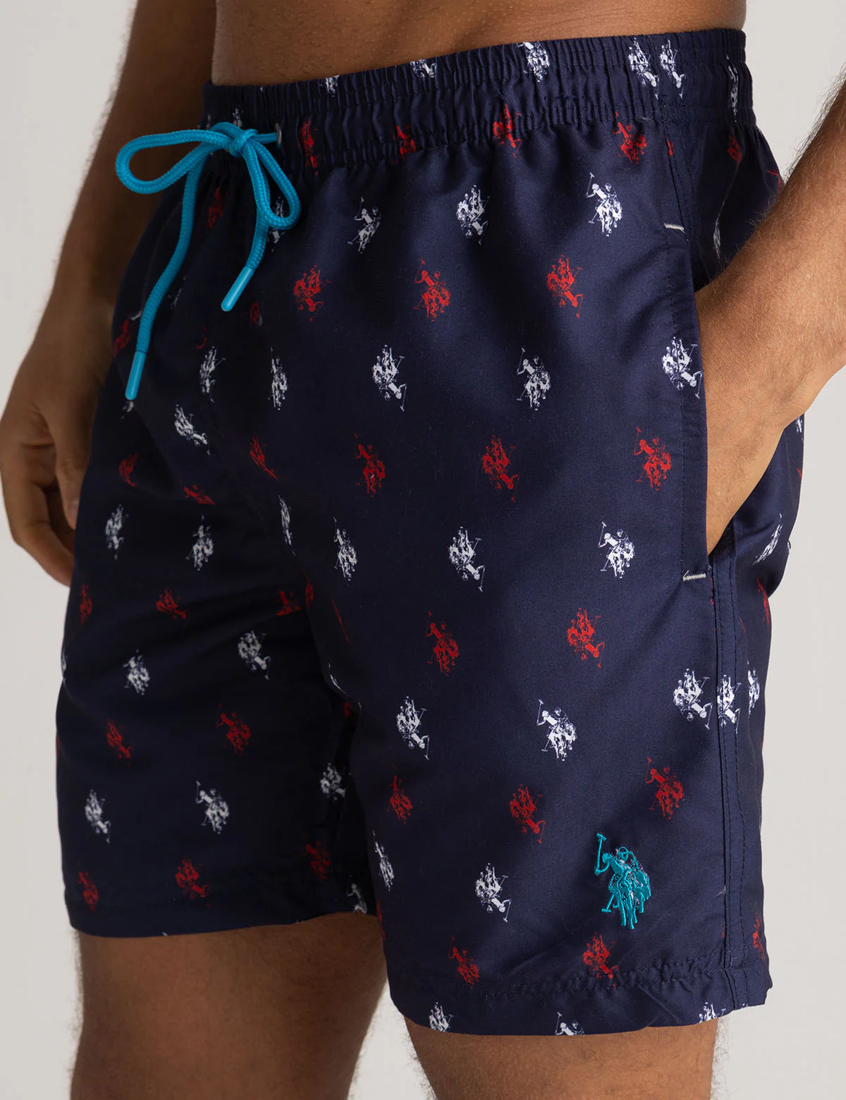 7" ALL OVER LOGO SWIM TRUNKS - Image 5