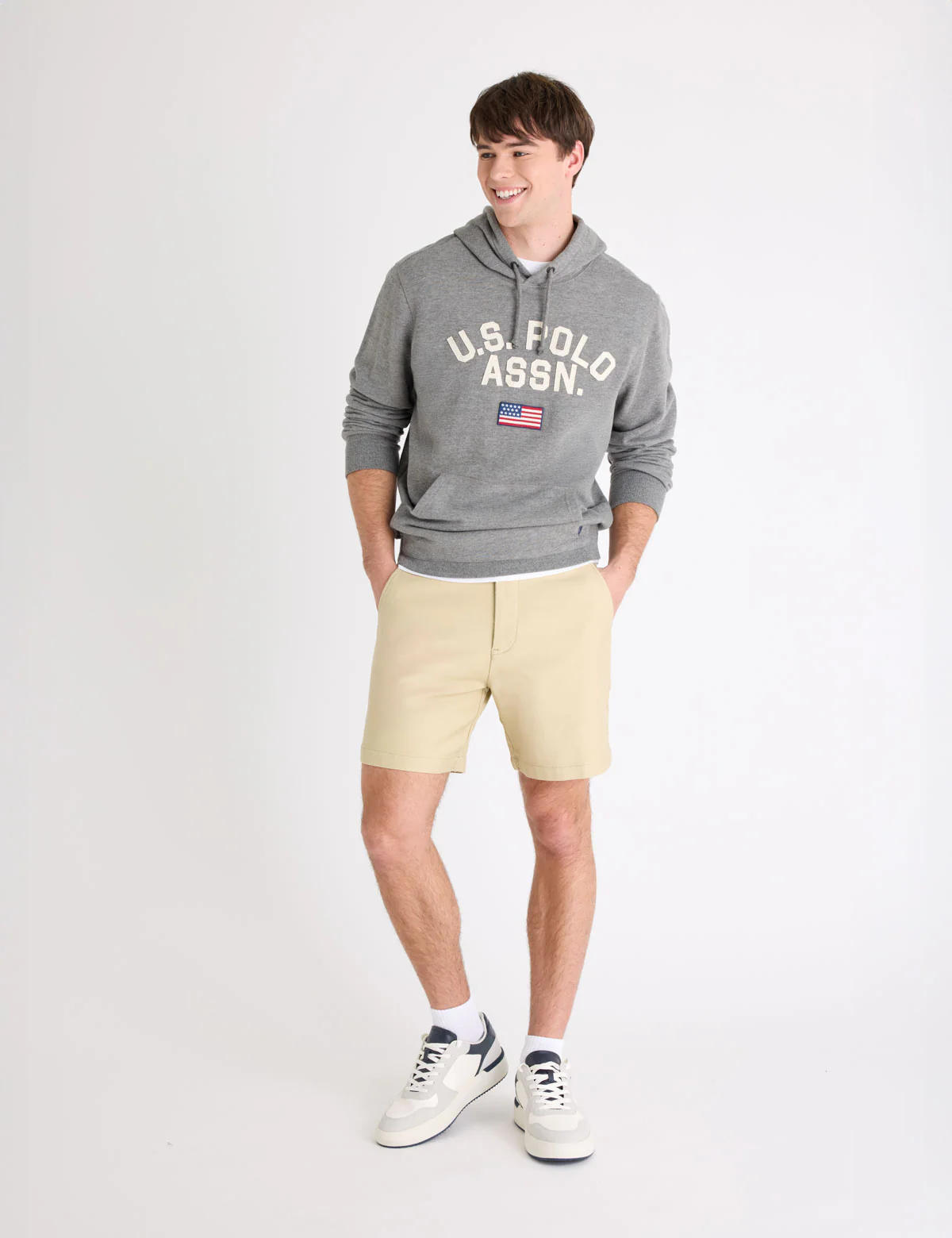 7" COMFORT WAIST FAUX KNIT SHORTS - Image 12
