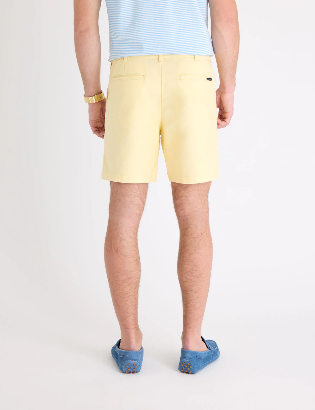 7" COMFORT WAIST FAUX KNIT SHORTS - Image 3