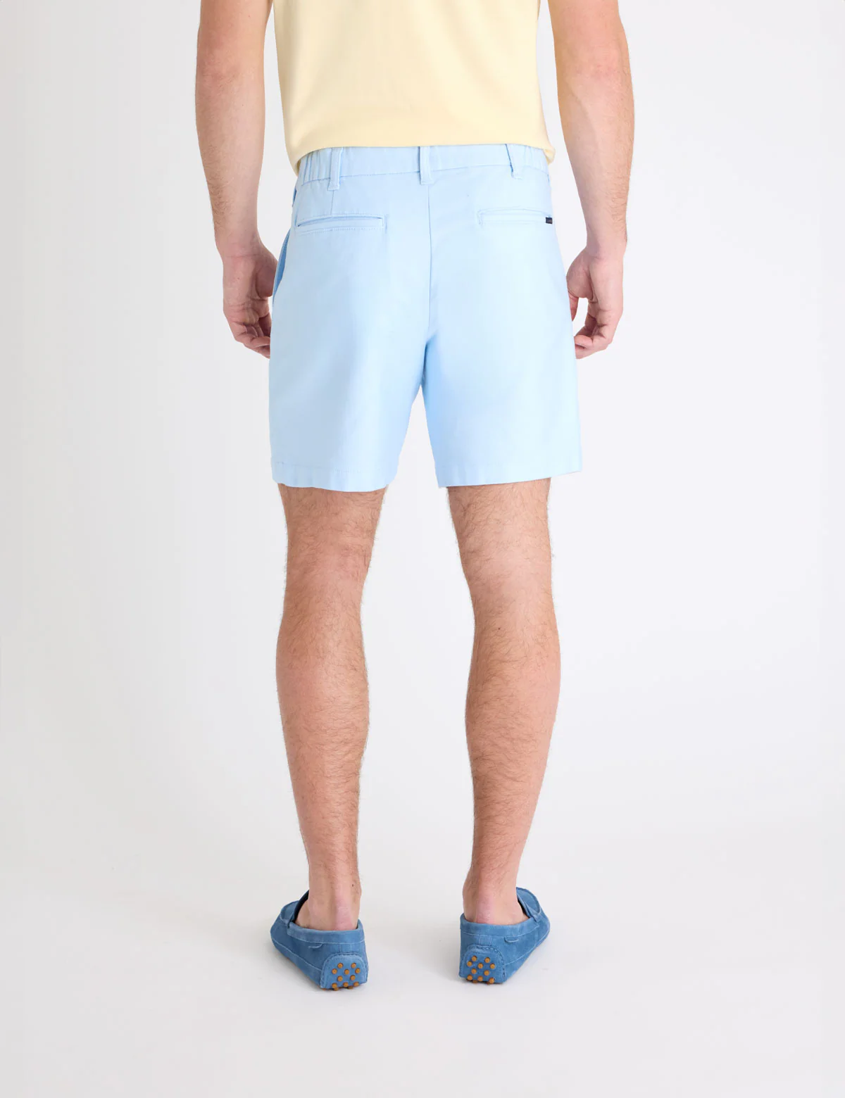 7" COMFORT WAIST FAUX KNIT SHORTS - Image 9