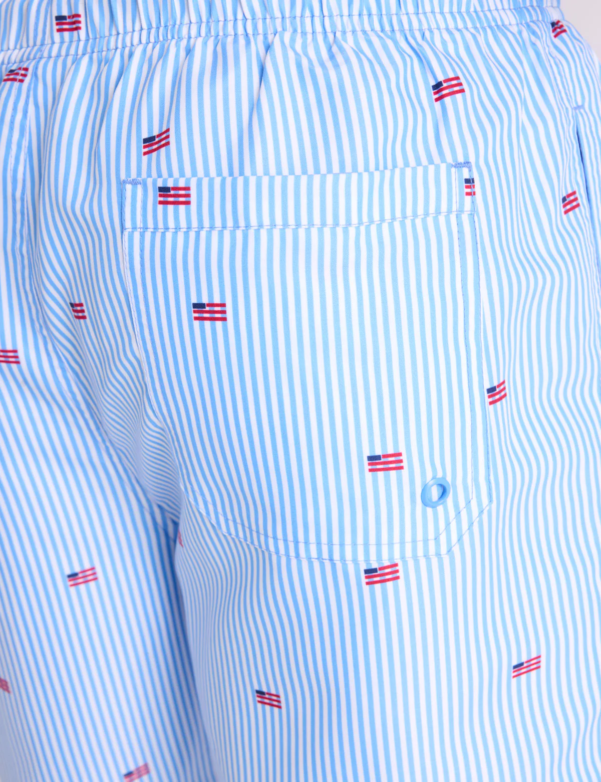 7" FLAG STRIPE SWIM SHORTS - Image 5