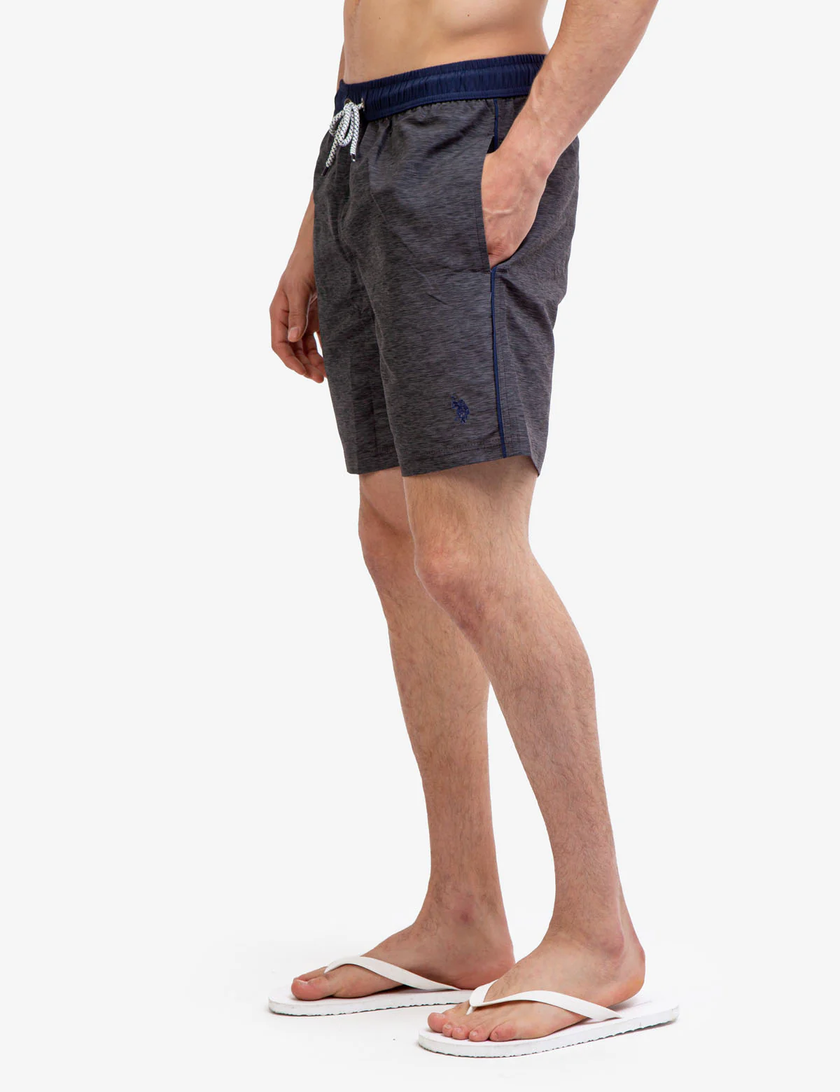 7" HEATHER CONTRAST SWIM TUNKS - Image 6