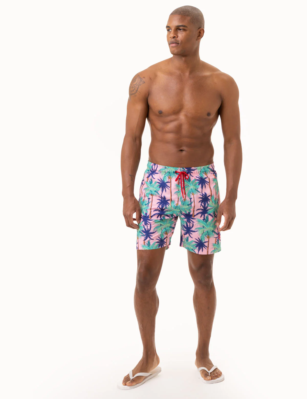 7 PALM TREE SWIM TRUNKS - Image 2